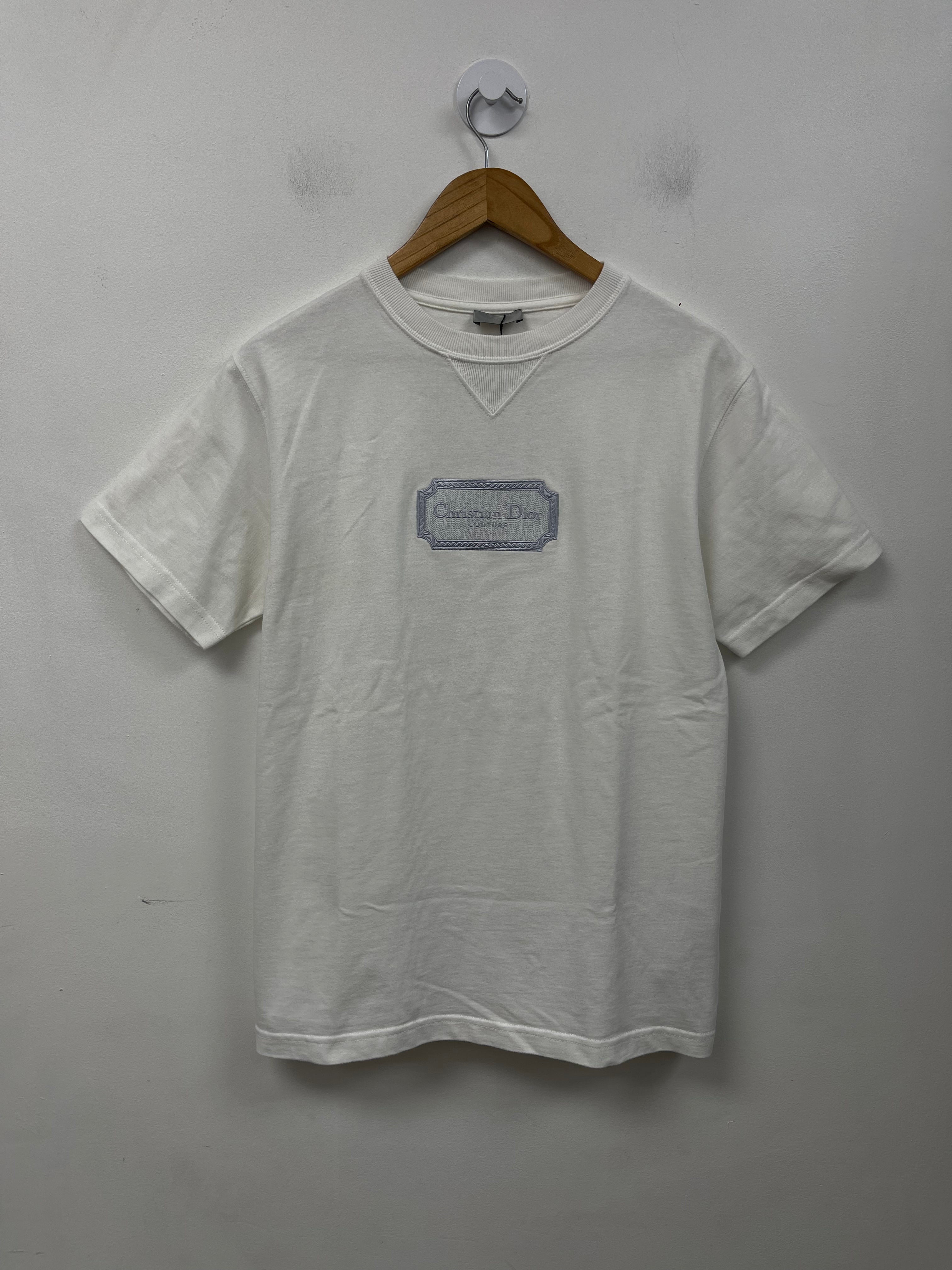 Dior White Cemetery Coffin Tee