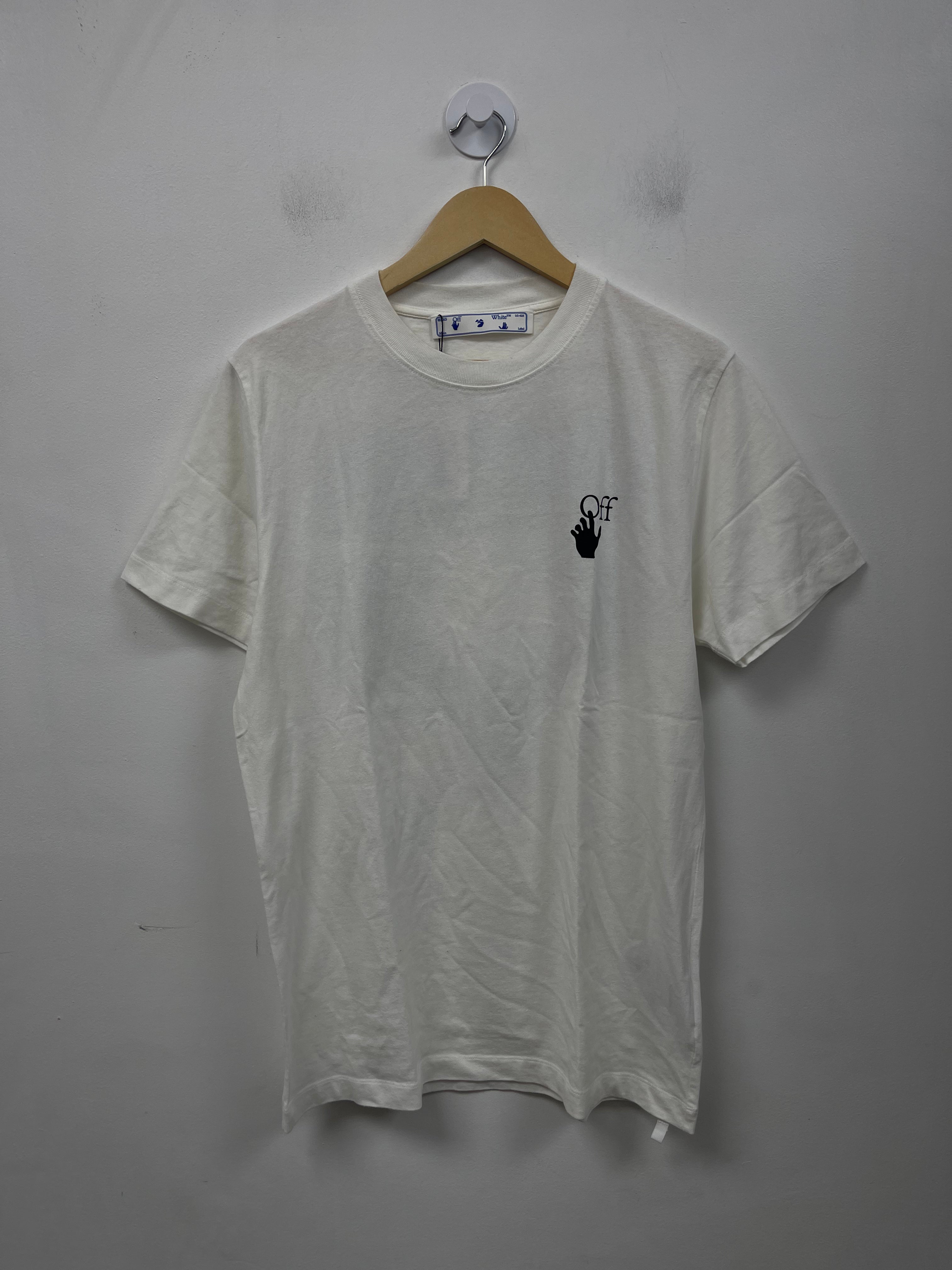 Off White White Black Gradient Arrows Tee
