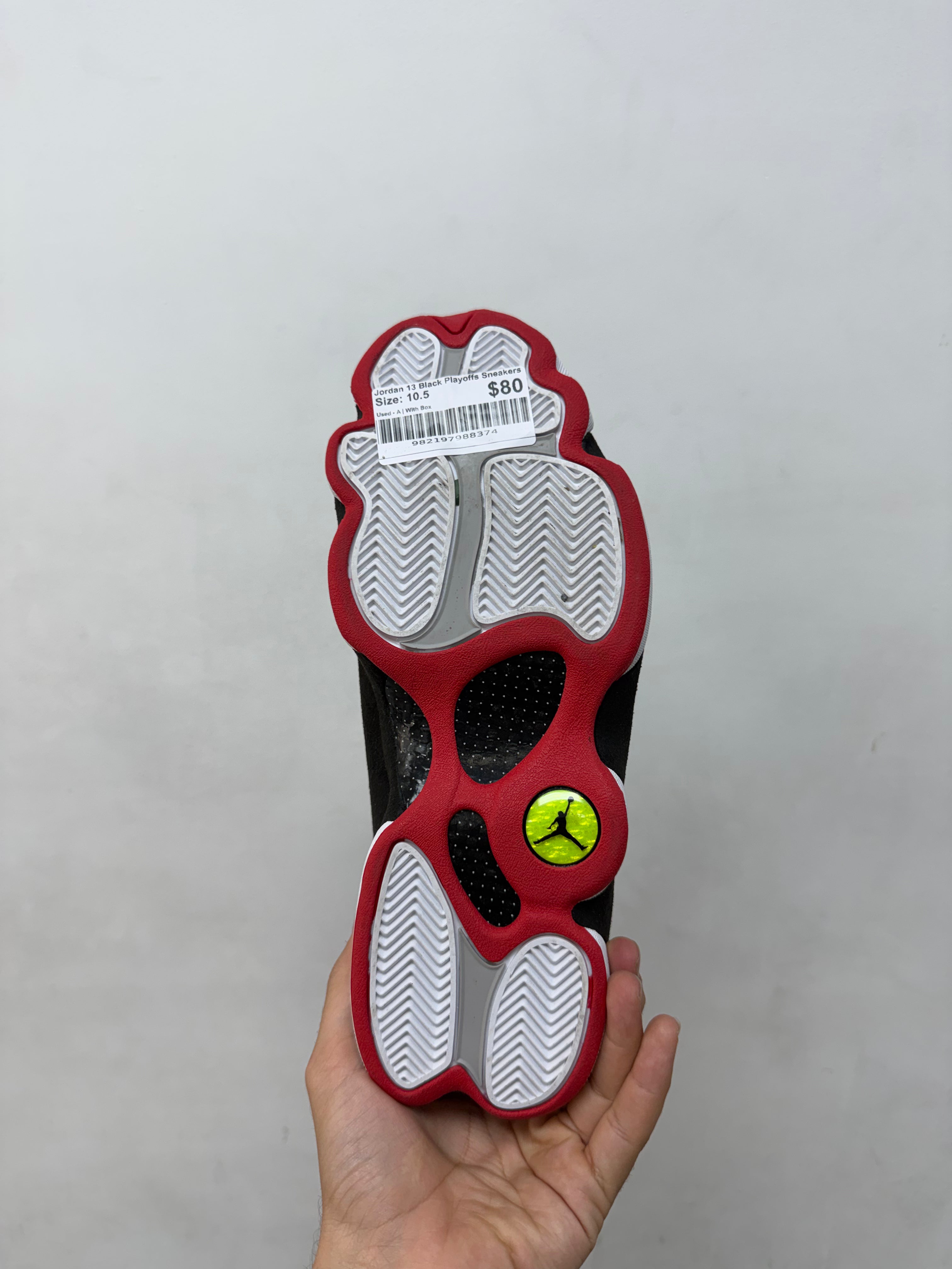 Jordan 13 Black Playoffs Sneakers