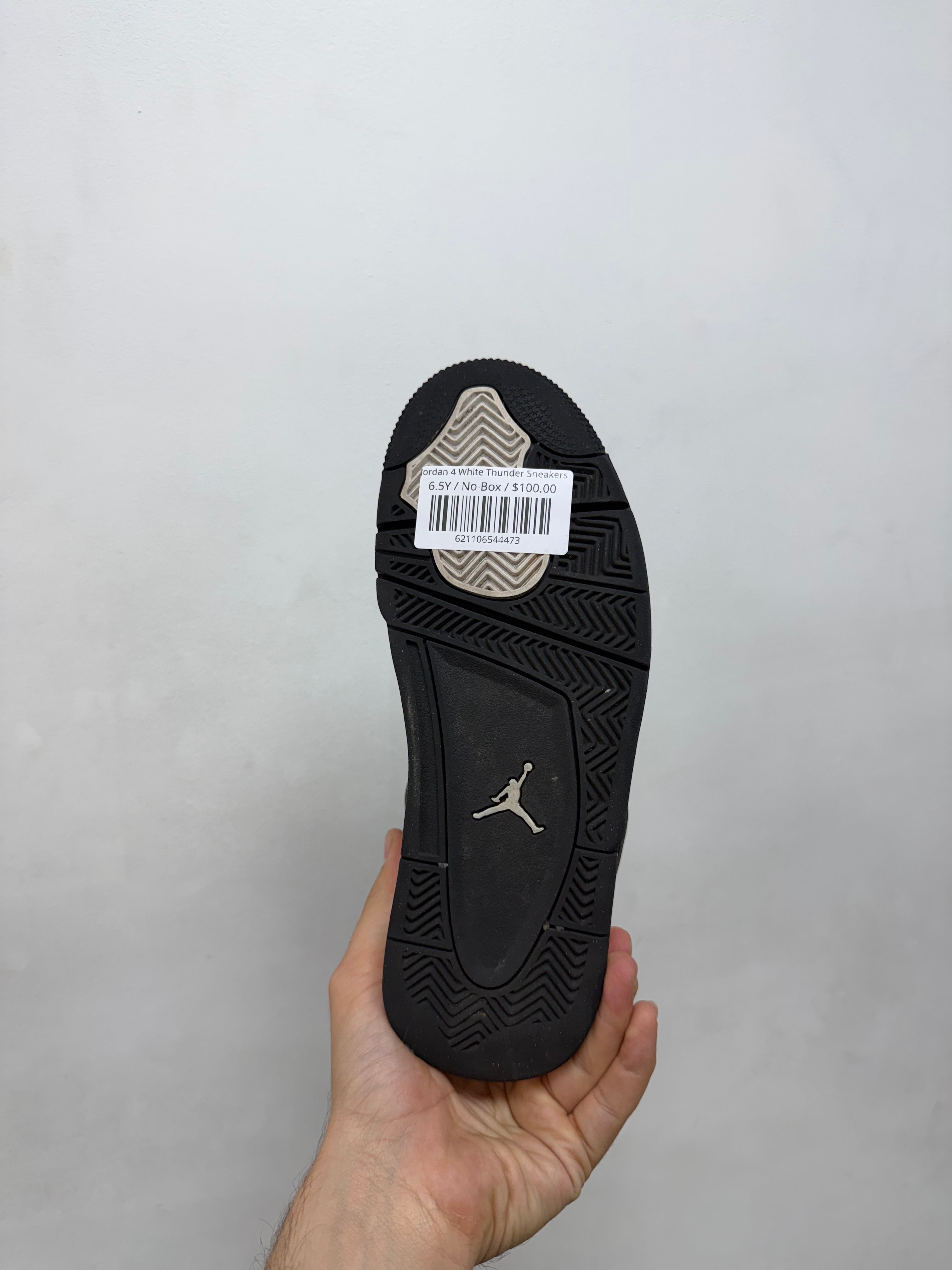 Jordan 4 White Thunder Sneakers