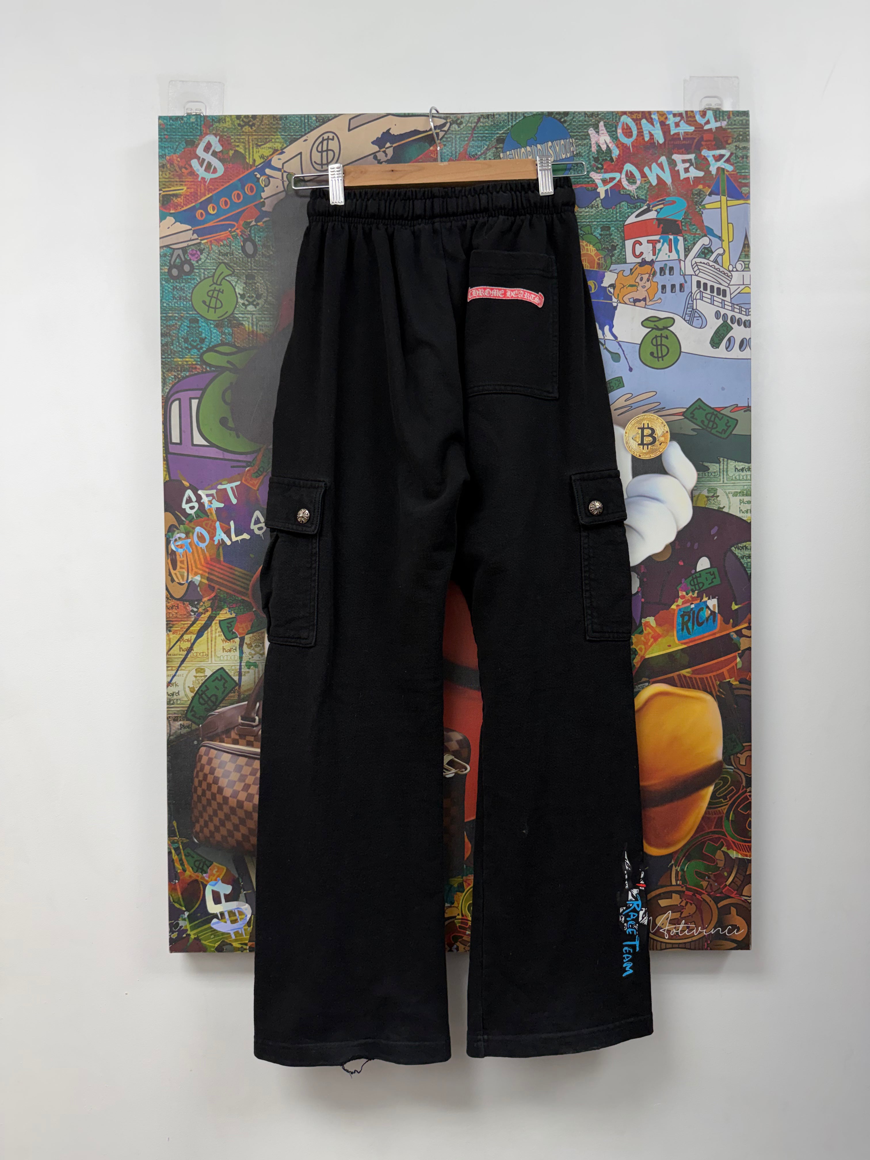 Chrome Hearts Matty Boy Stay Fast Cargo Sweats
