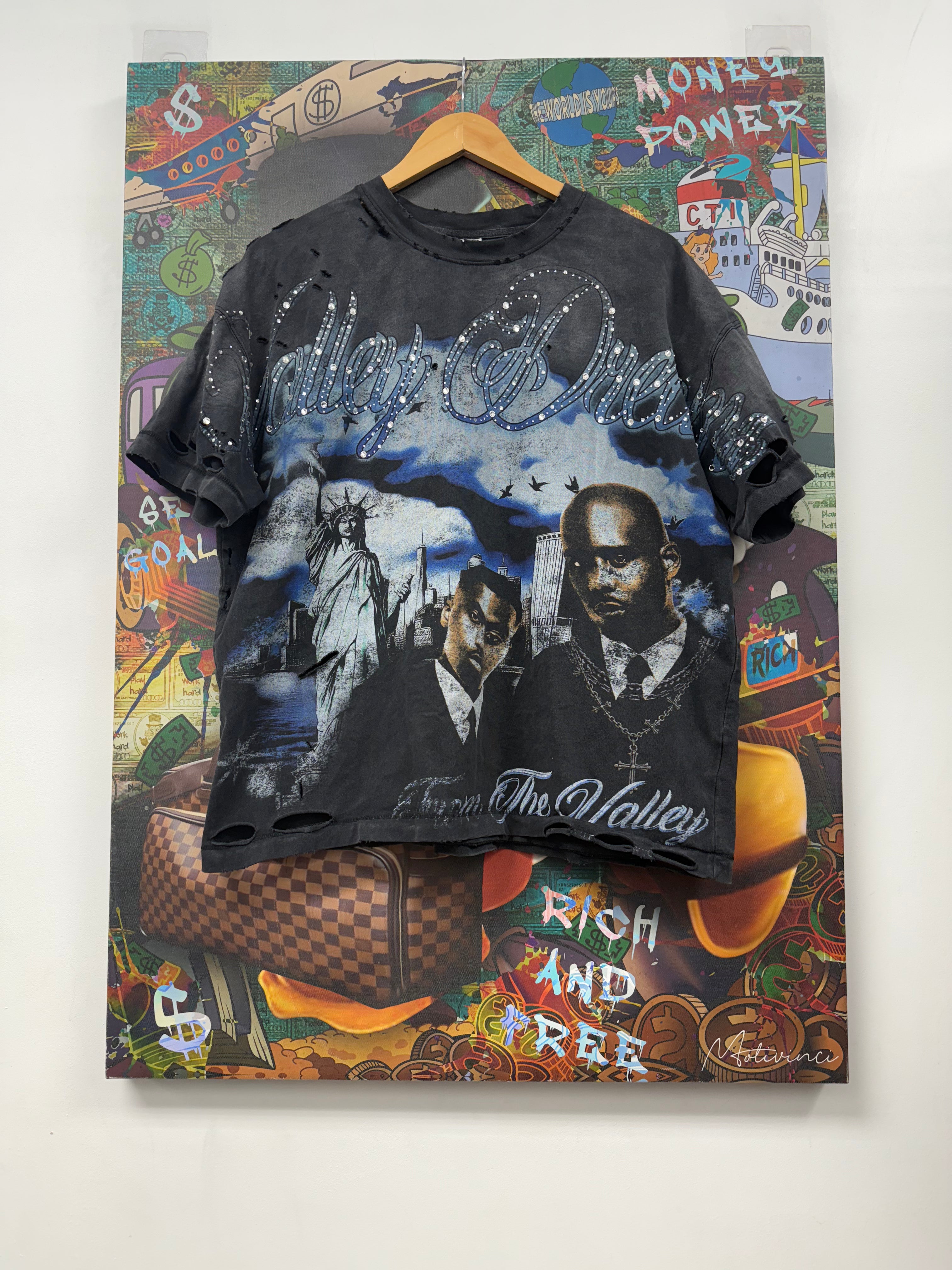 Vale Black Godfather Bling Tee