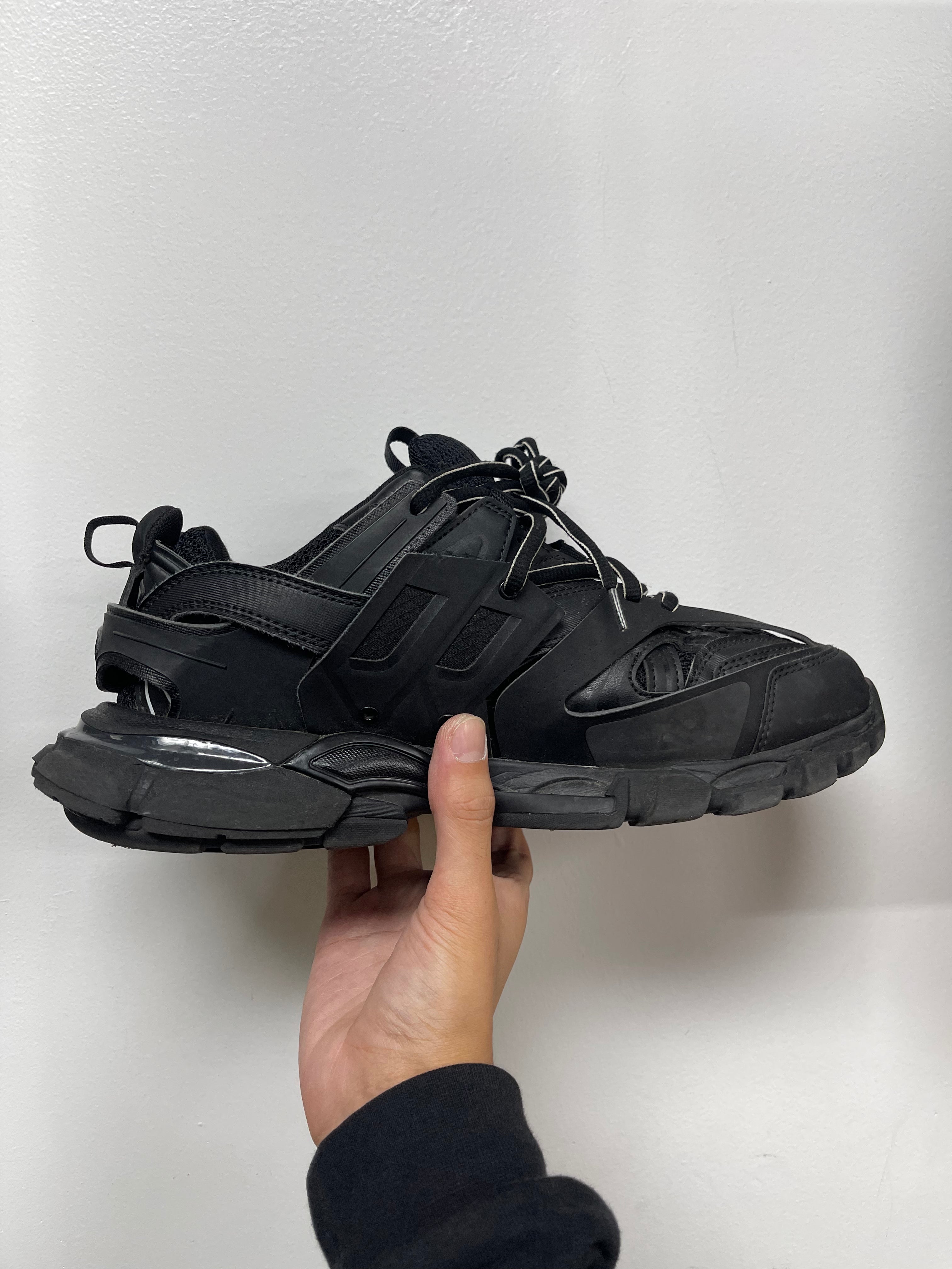 Balenciaga Black Track Sneakers