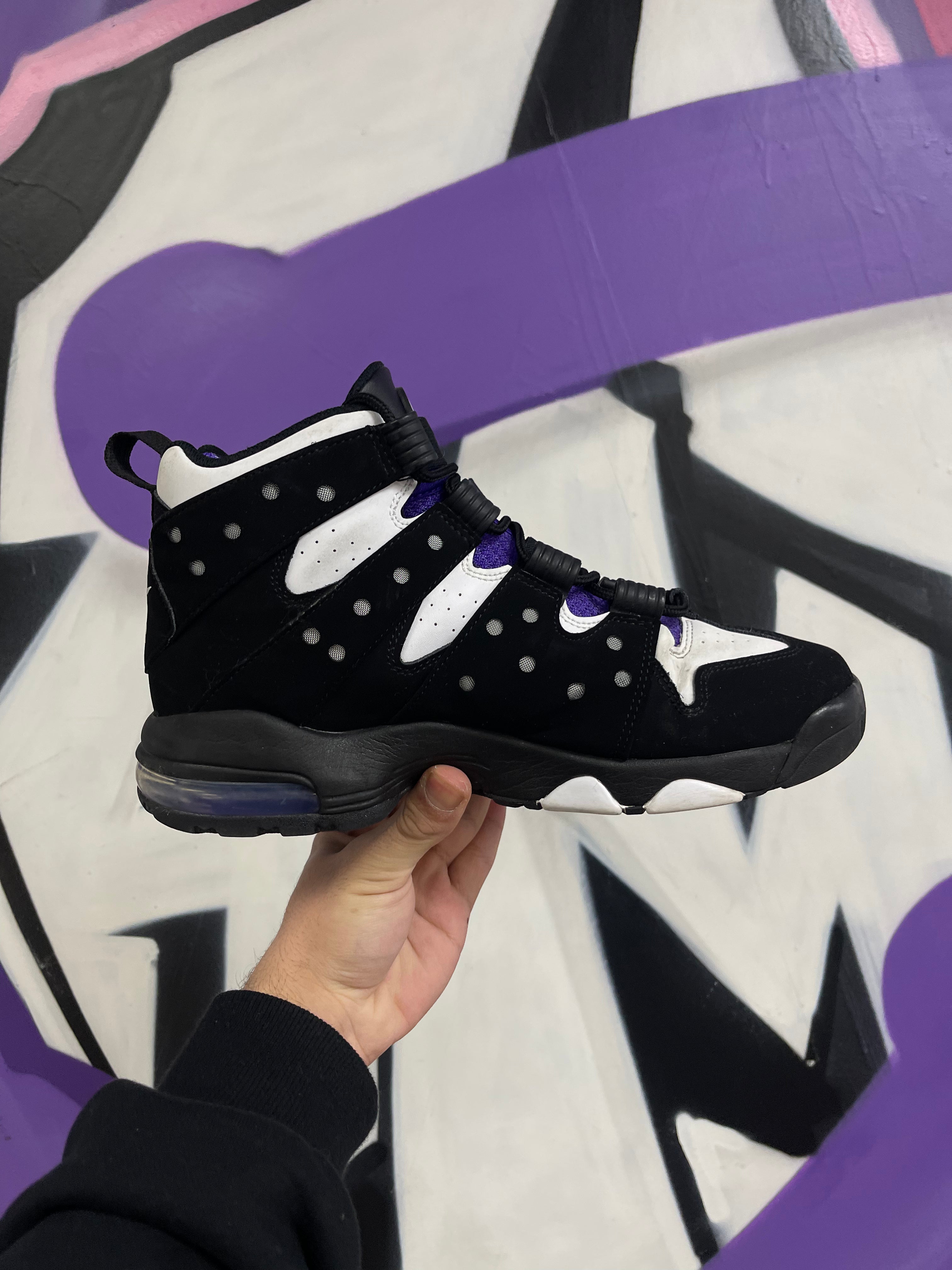 Nike Black Purple CB 94 Sneakers