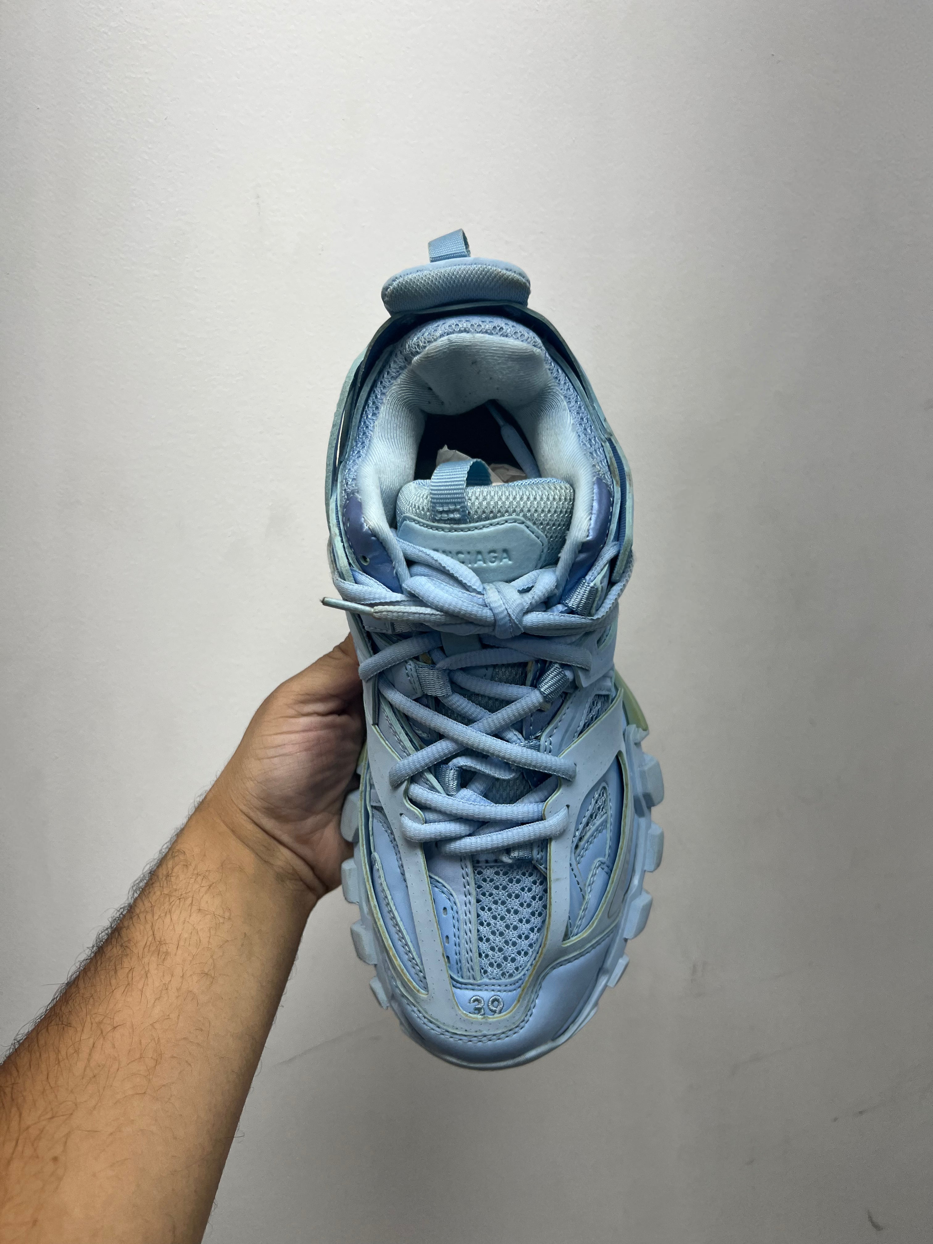 Balenciaga Baby Blue Track Sneakers