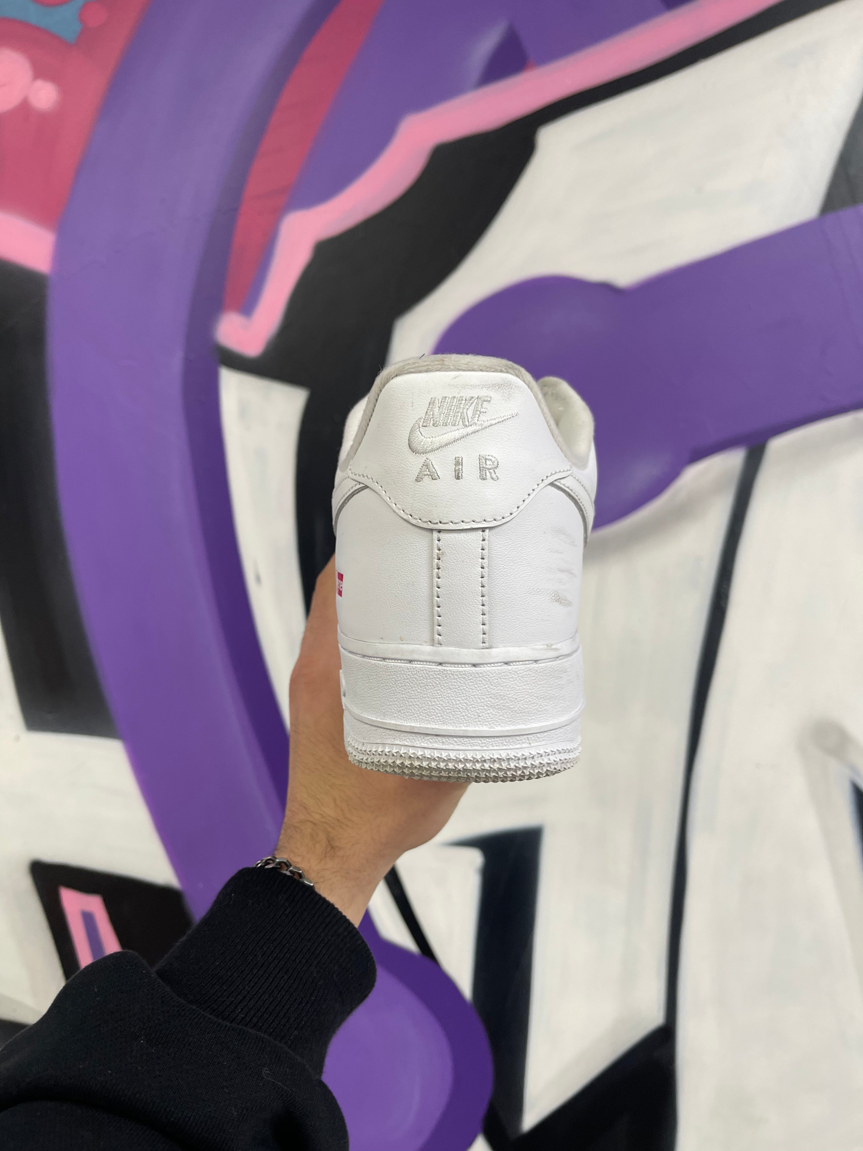 Supreme Nike AF1 White Sneakers