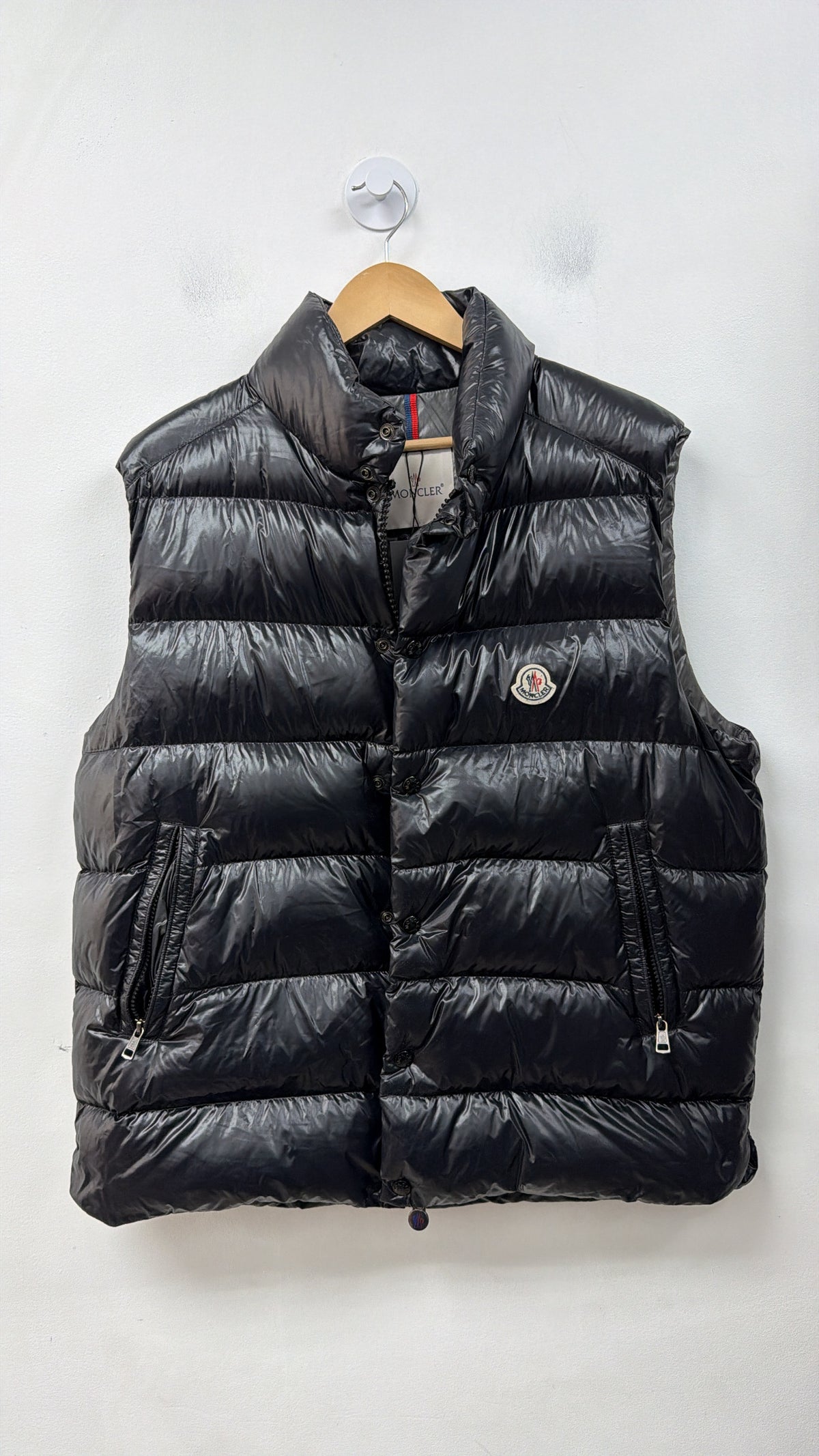 Moncler Black Tibb Puffer Vest