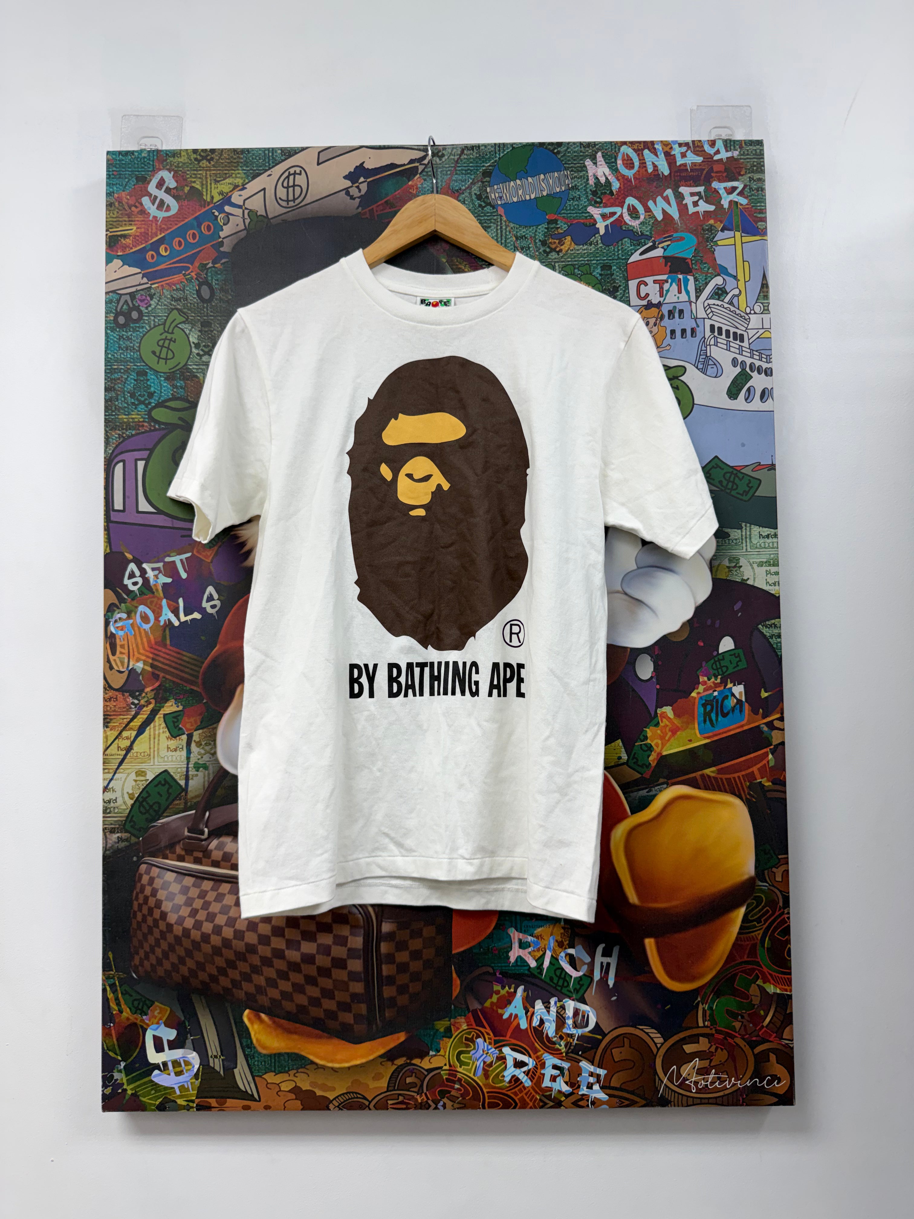 BAPE White Head Tee