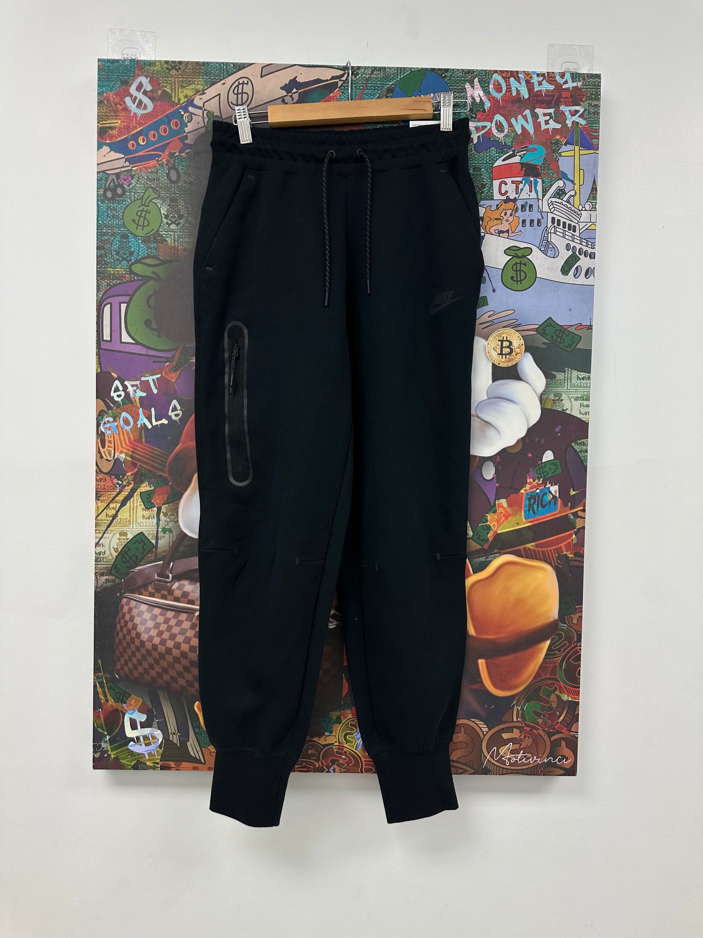 Nike Tech Sweats Black (FEMALES) New Small With Tags