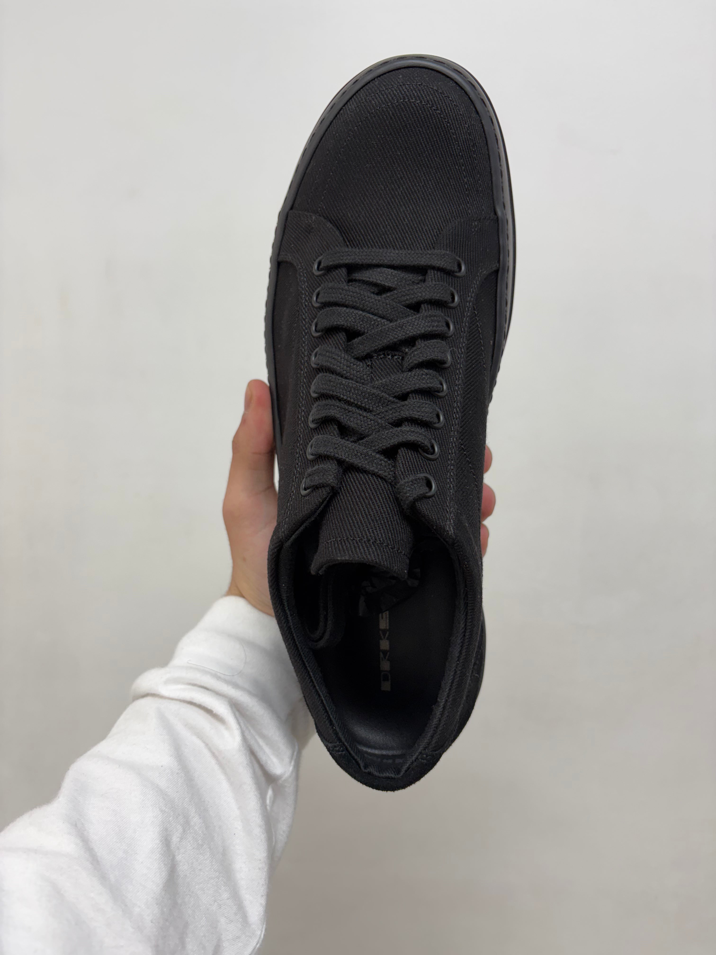Rick Owens Triple Black Pentagram 'DRKSHDW Vintage' Sneakers