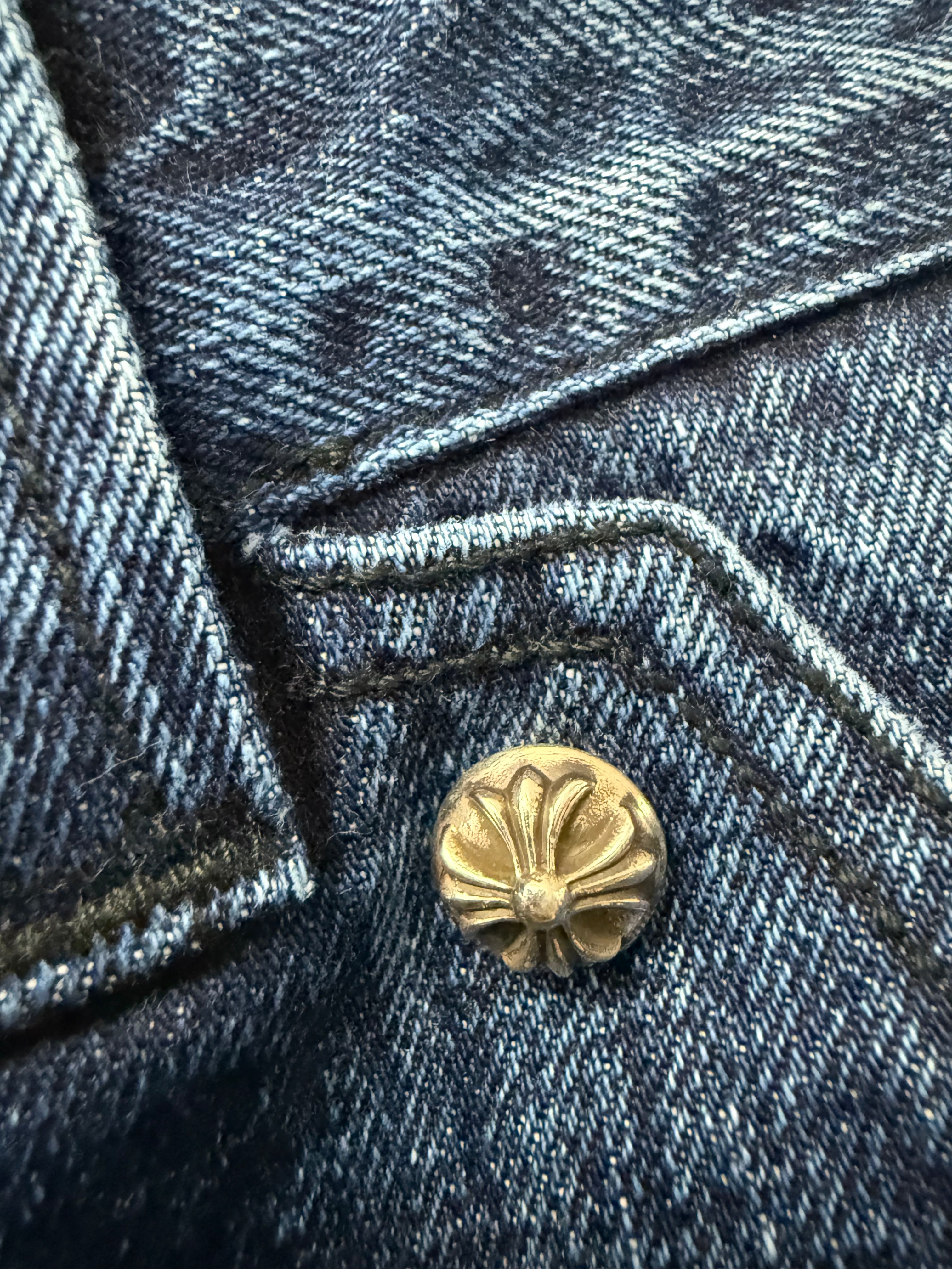 Chrome Hearts "Indigo Blue" Carpenter Jeans