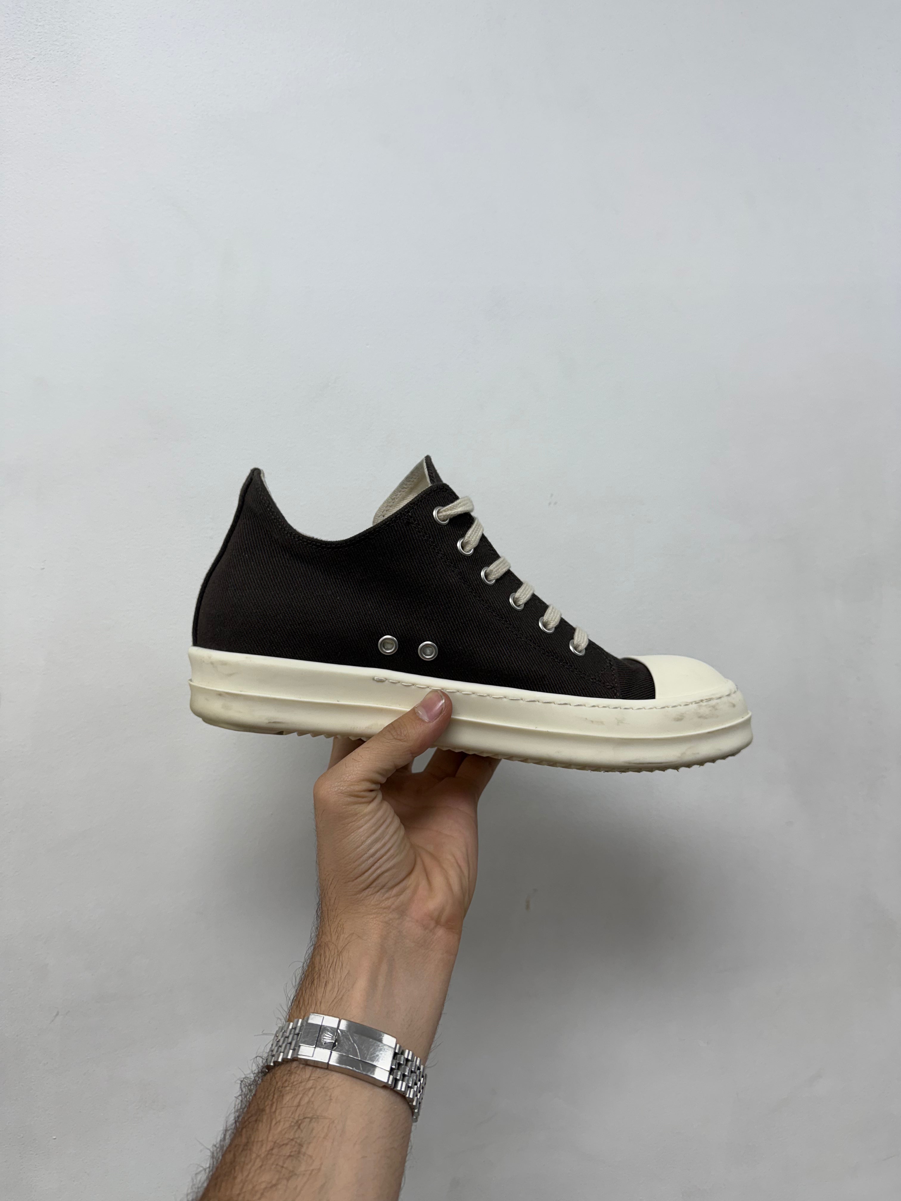 Rick Owens Dark Dust Ramone Low Sneakers