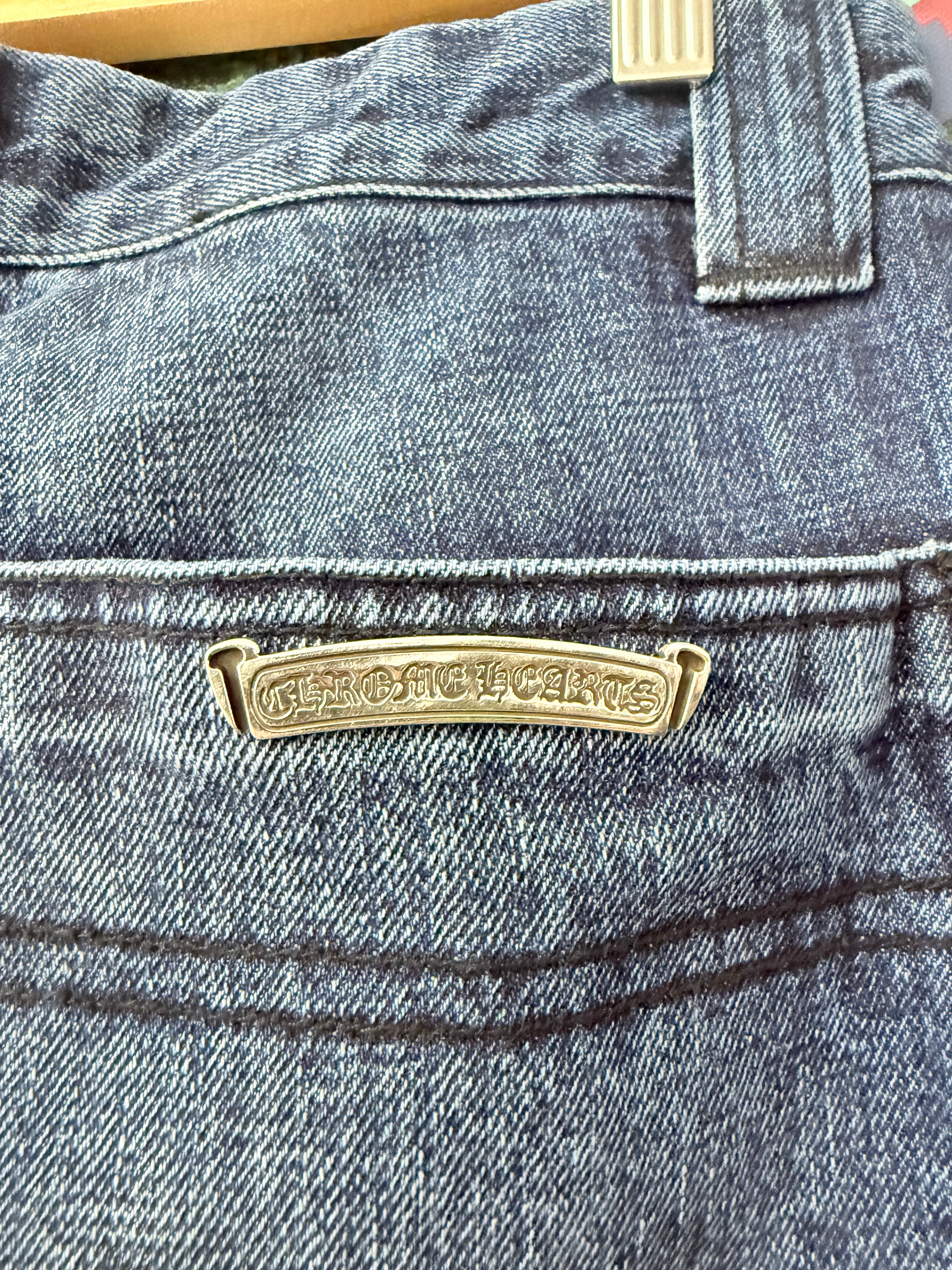 Chrome Hearts "Indigo Blue" Carpenter Jeans