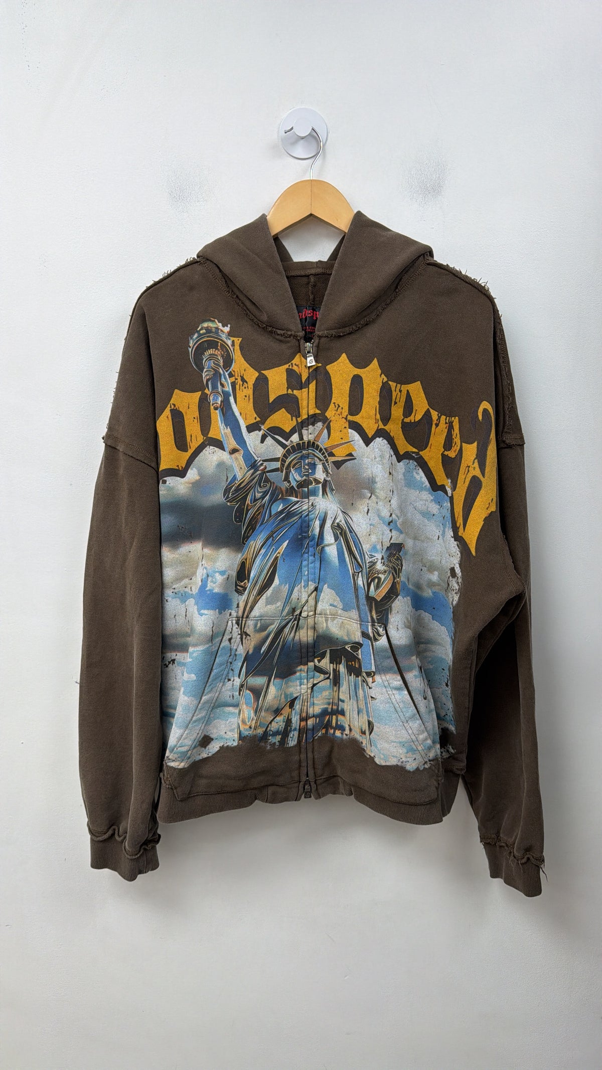 Godspeed Brown Liberty Zip Up