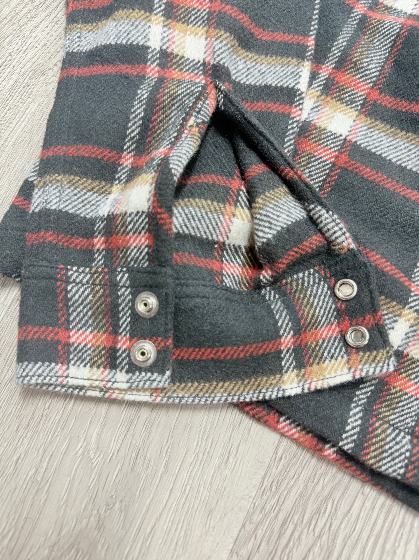Chrome Hearts "Work Dog" Flannel Button Down Shirt