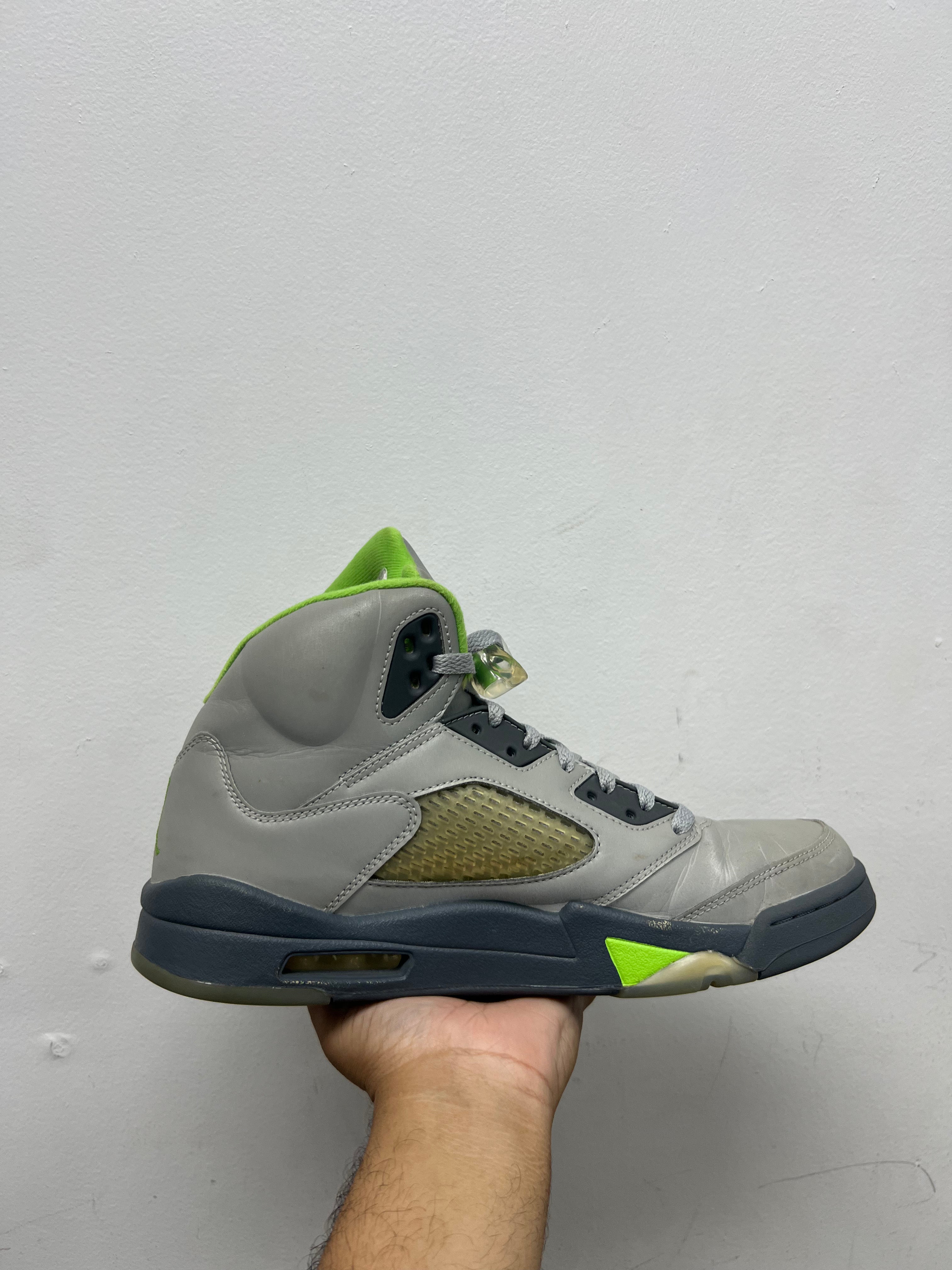 Jordan 5 Green Bean Sneakers
