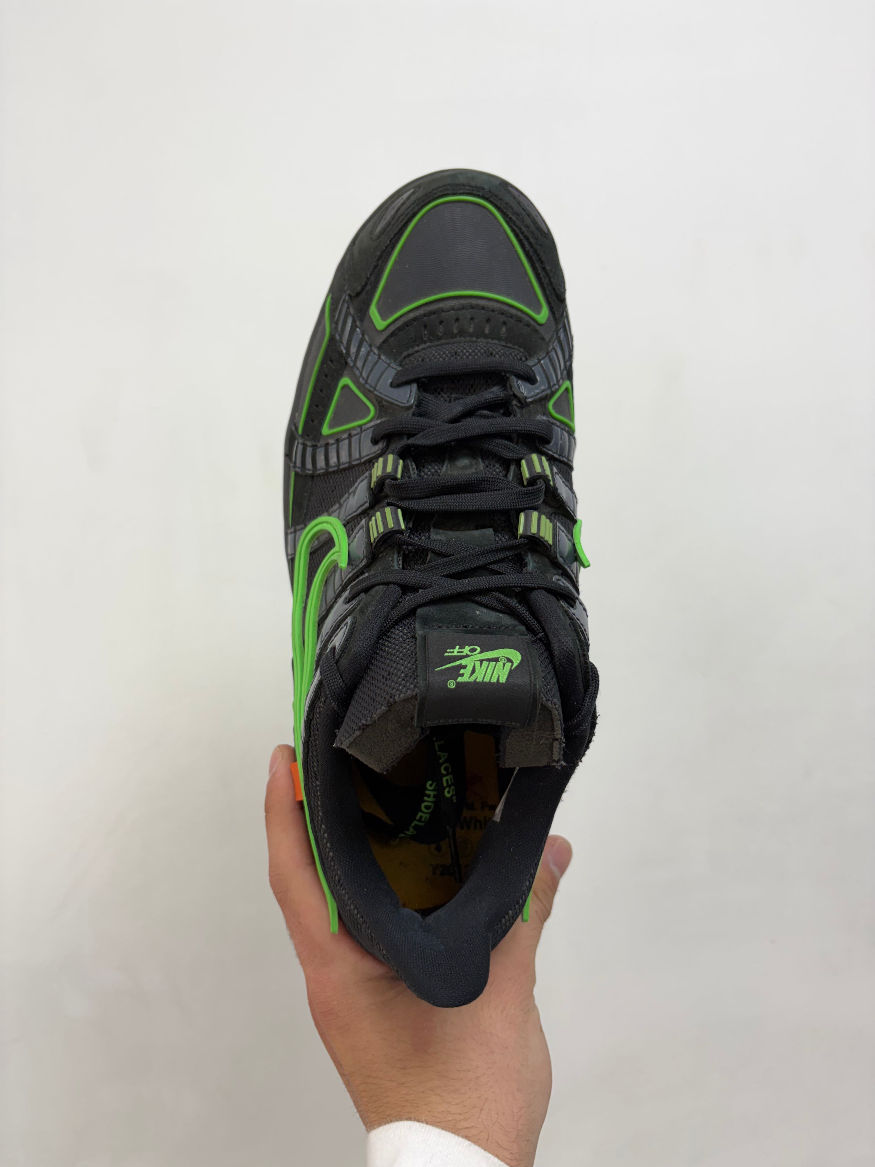 Nike Off White Rubber Dunk Low Black Sneakers