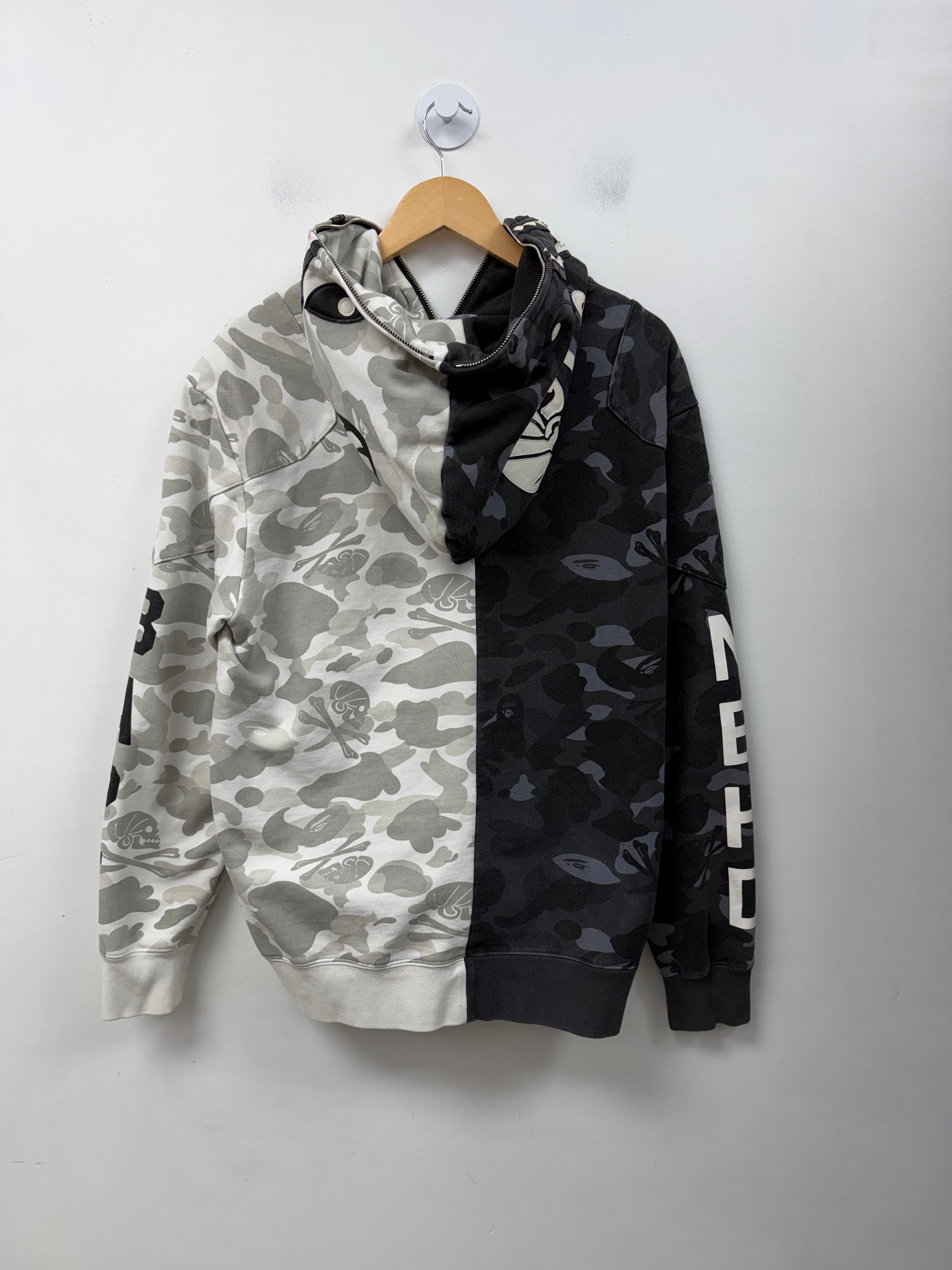 BAPE x NBHD Shark Zip Up