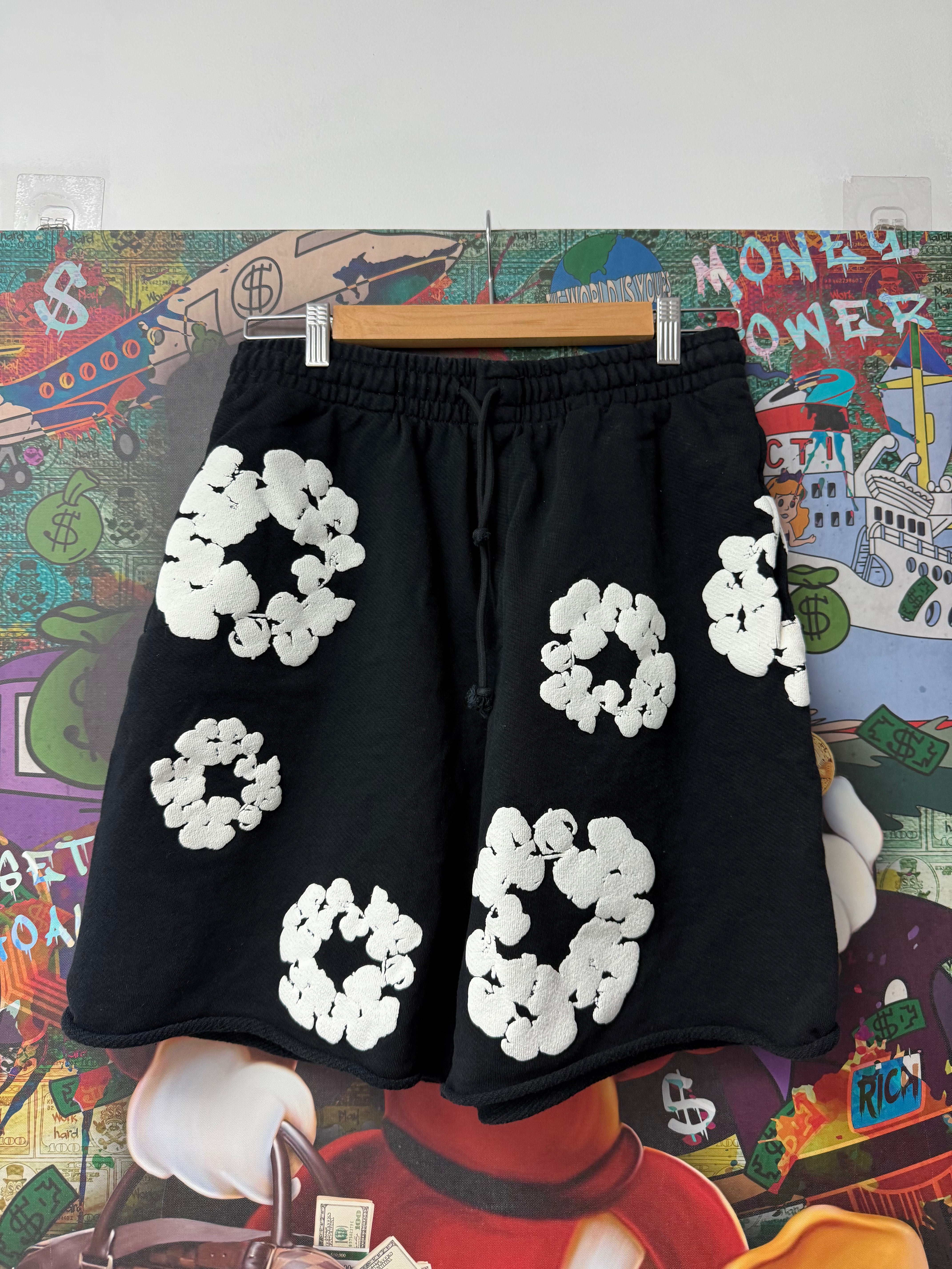 Denim Tears Black Shorts Used Medium