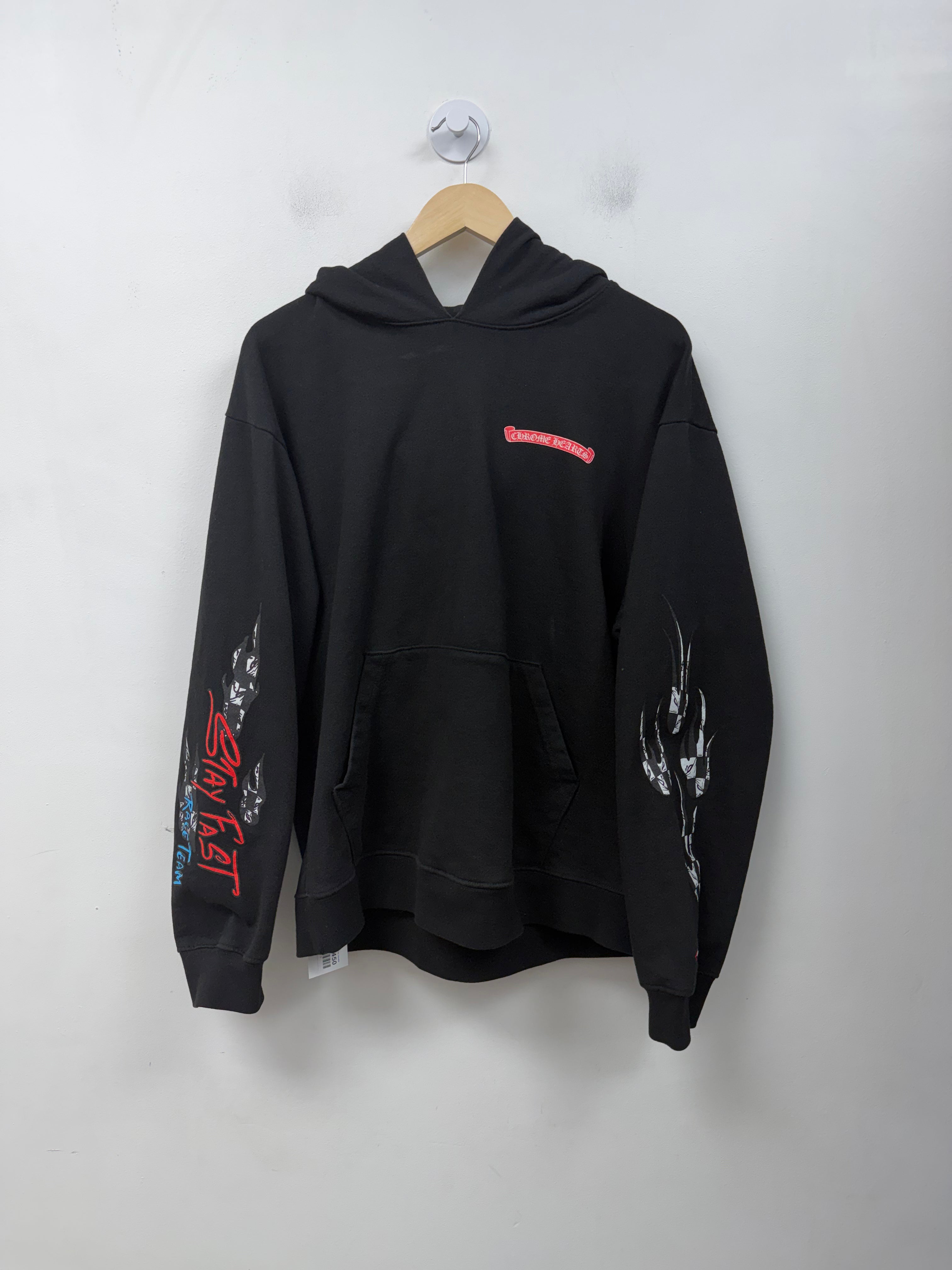 Chrome Hearts Matty Boy Black Stay Fast Hoodie
