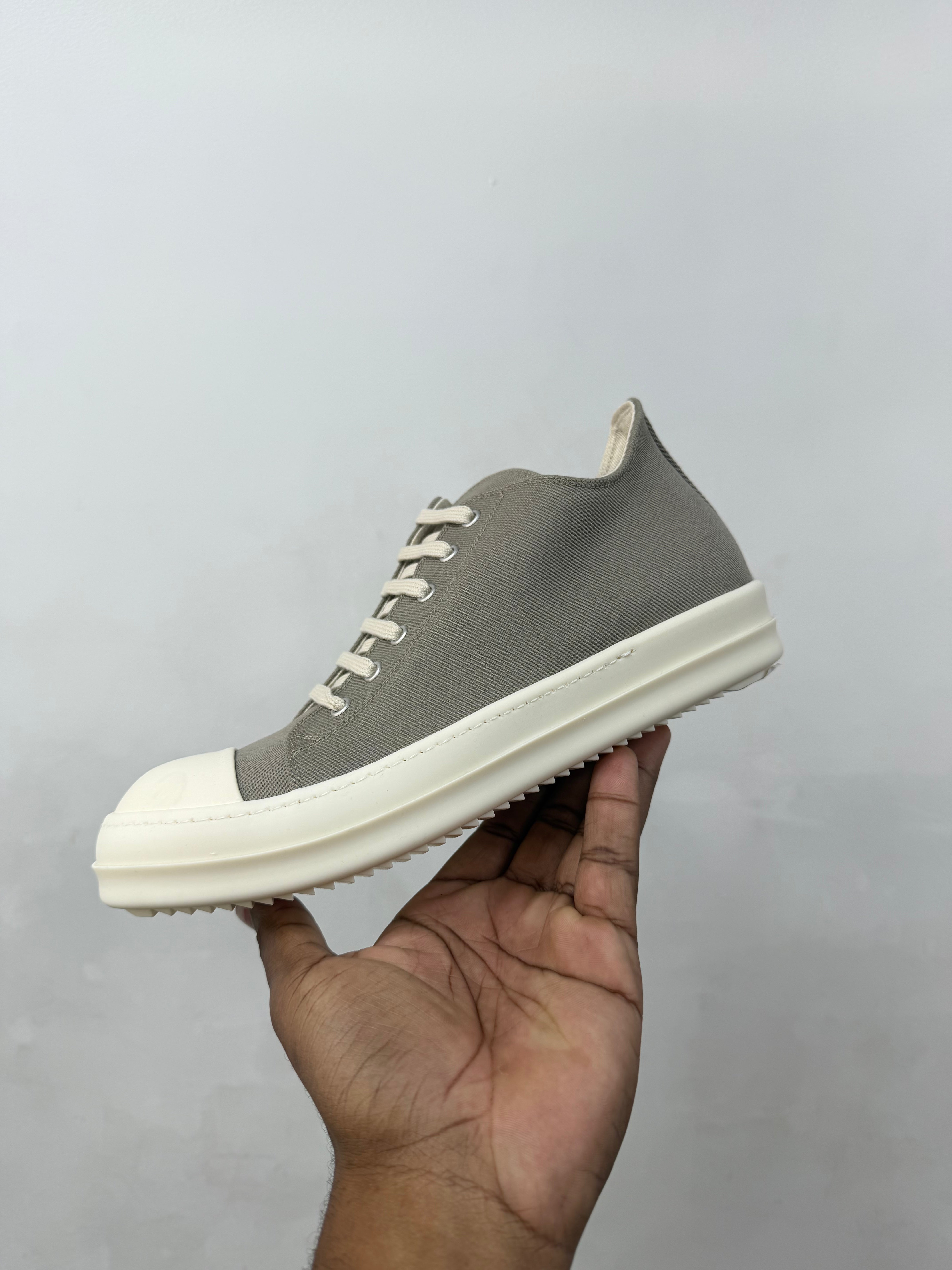 Rick Owens Mineral & Milk DRKSHDW Ramone Low Sneakers