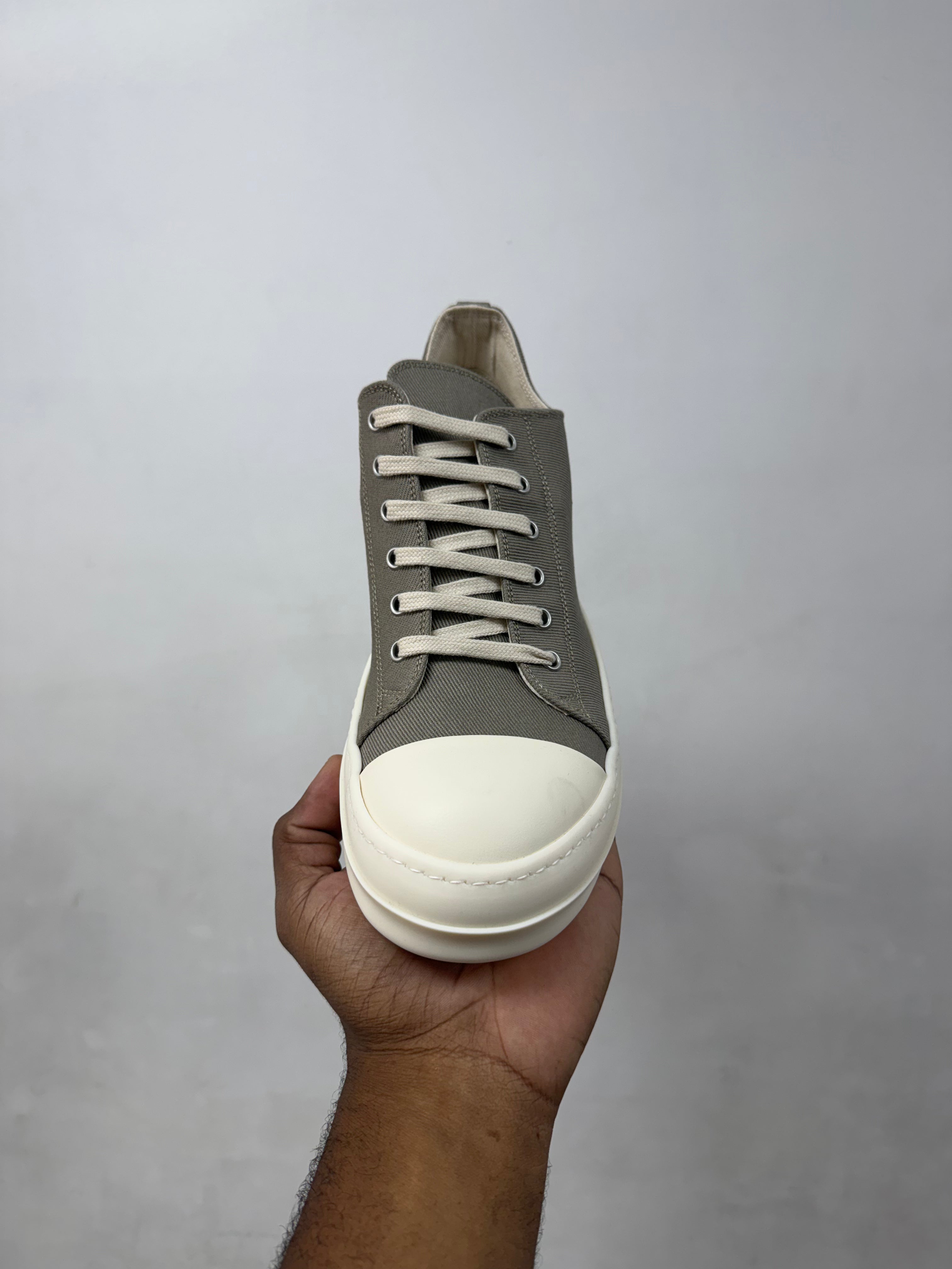 Rick Owens Mineral & Milk DRKSHDW Ramone Low Sneakers