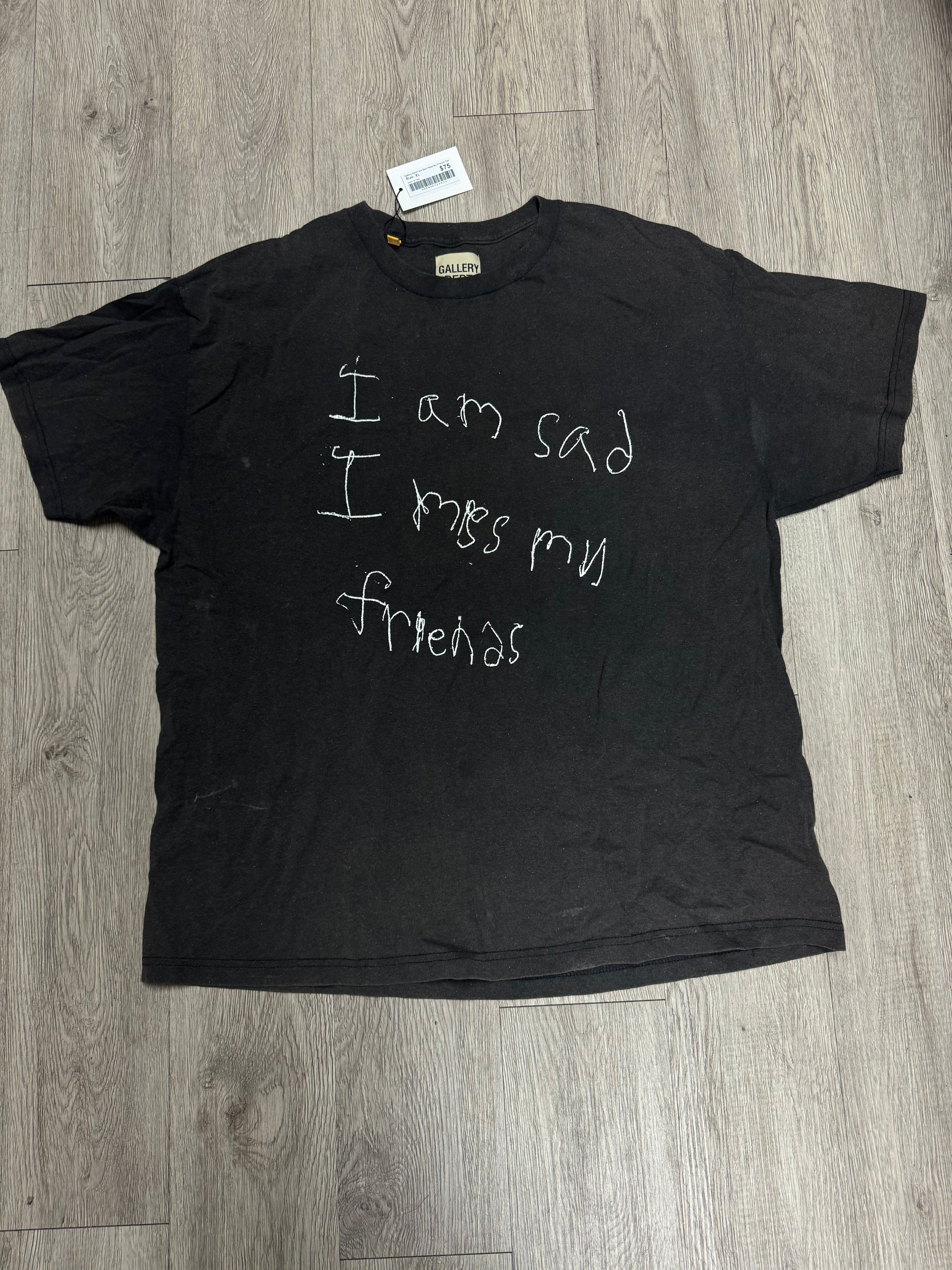 Gallery Dept I Am Sad I Miss My Friends Tee