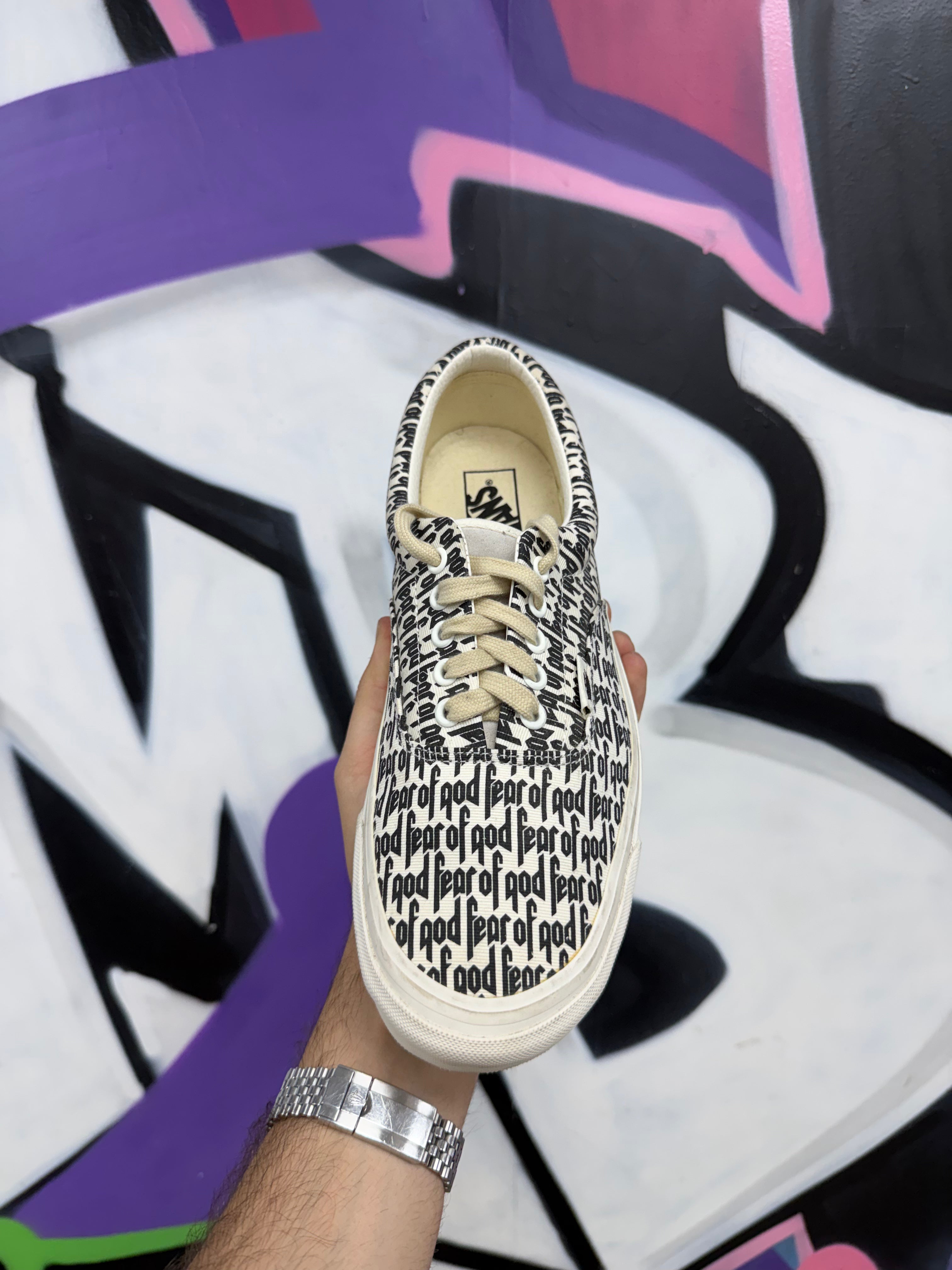 Vans x FOG Marshmellow All Over Sneakers