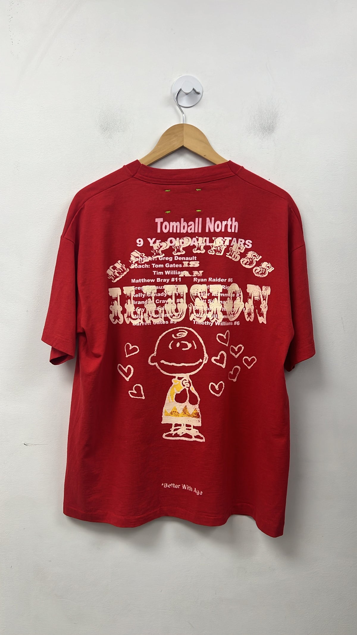 Better With Age Red Loosey Tee