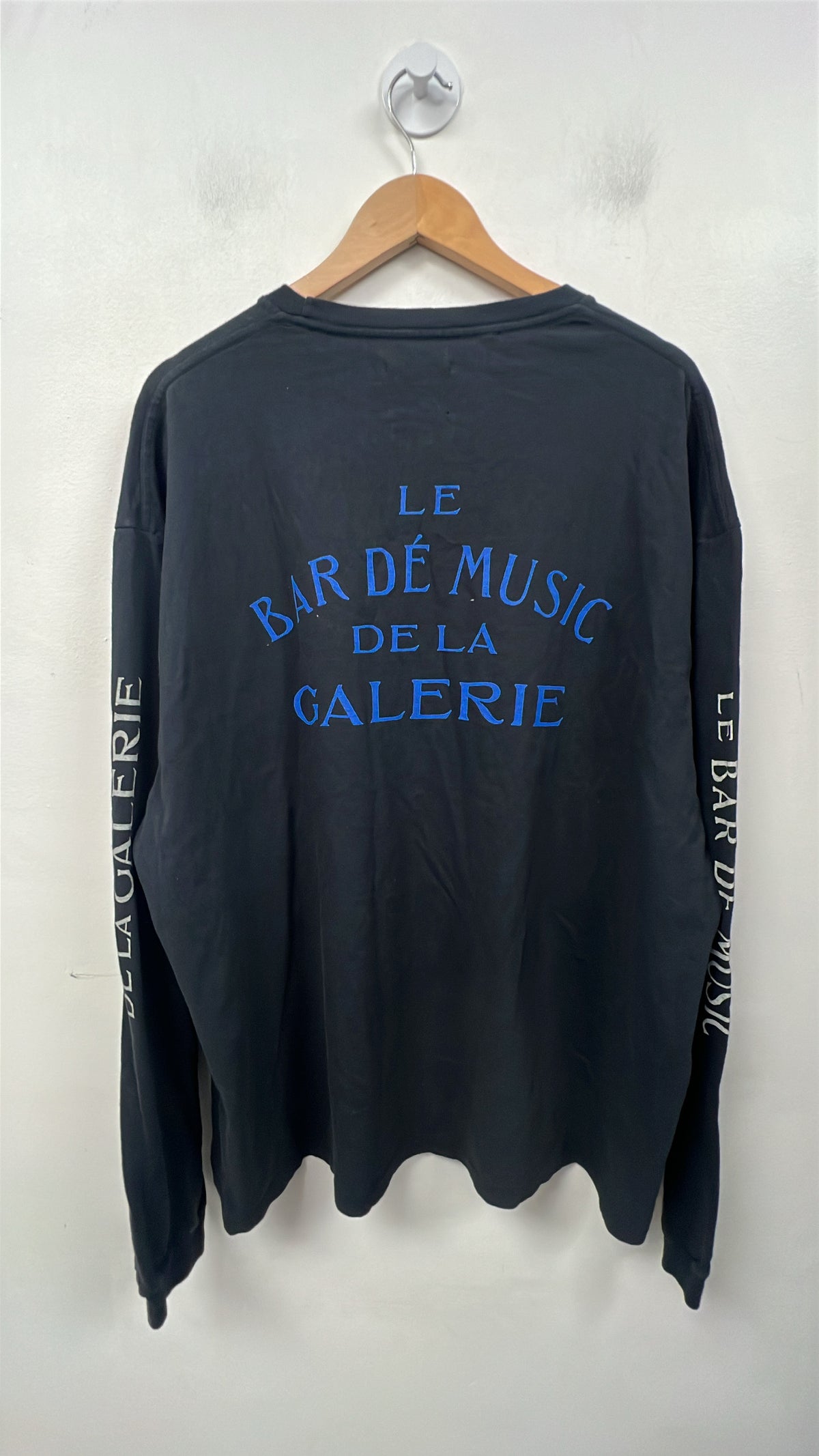 Gallery Dept Black Blue Music Long Sleeve