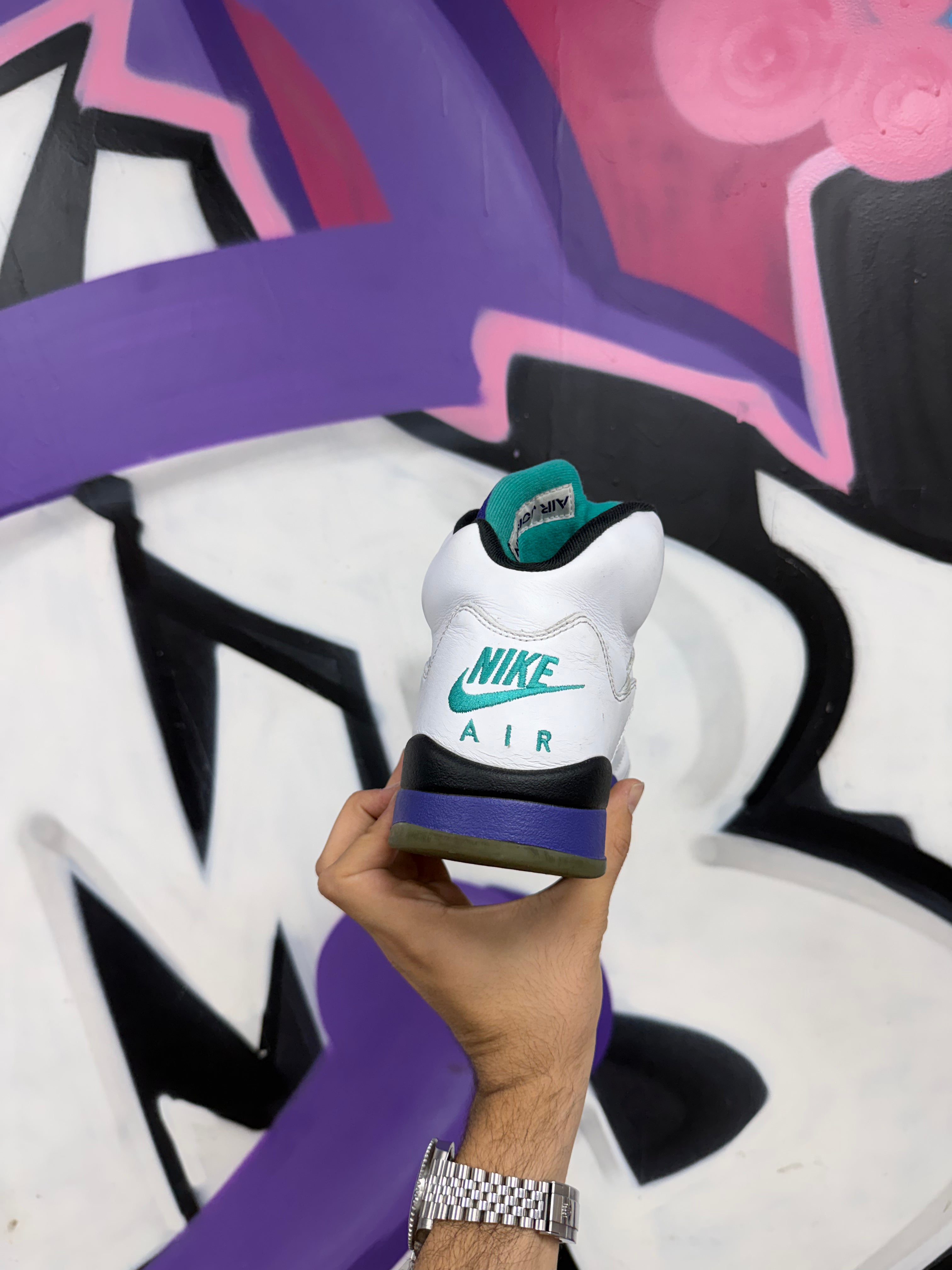 Jordan 5 Grape Sneakers