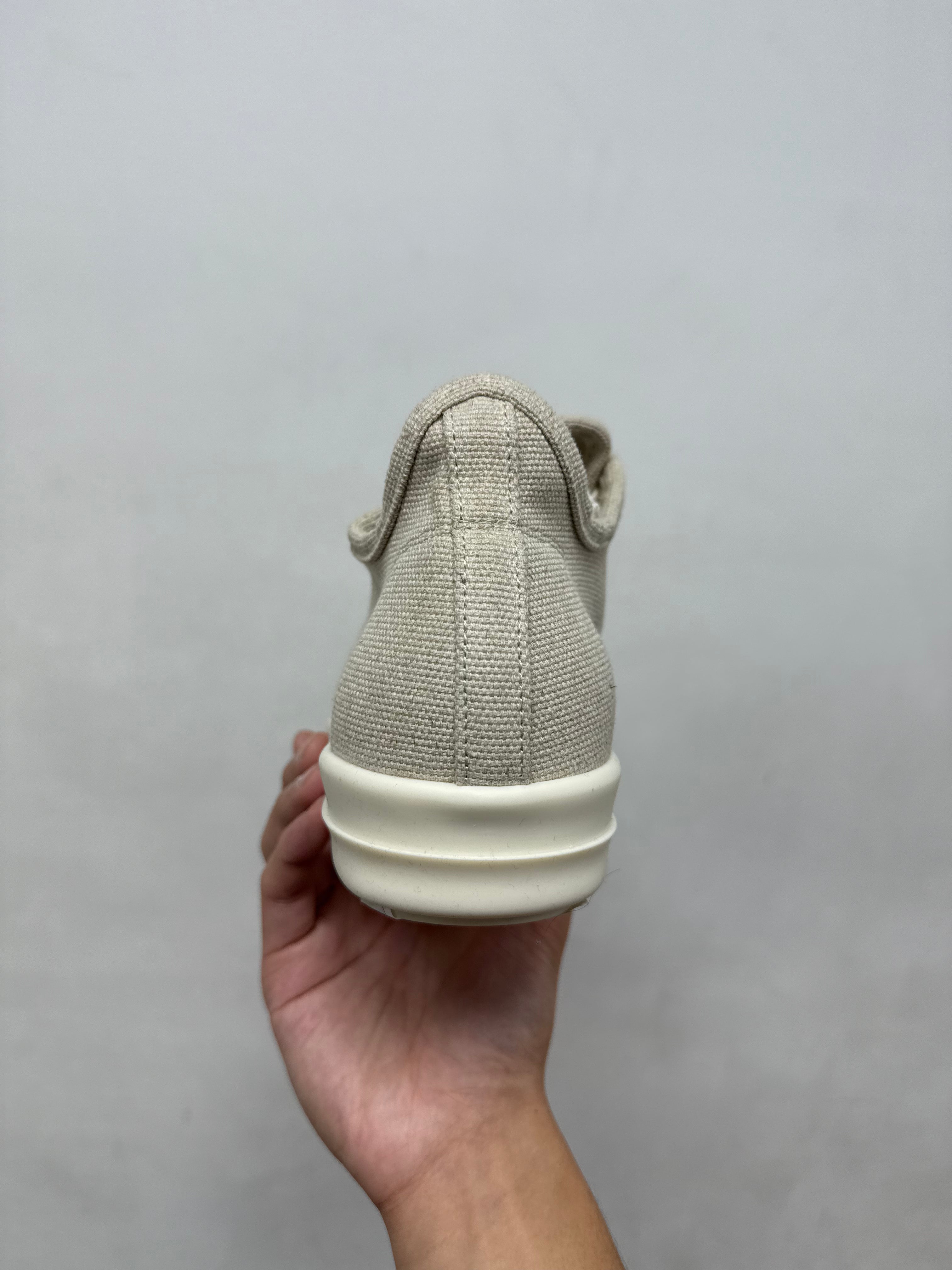 Rick Owens Natural & Milk 'DRKSHDW' Ramone Low Sneakers