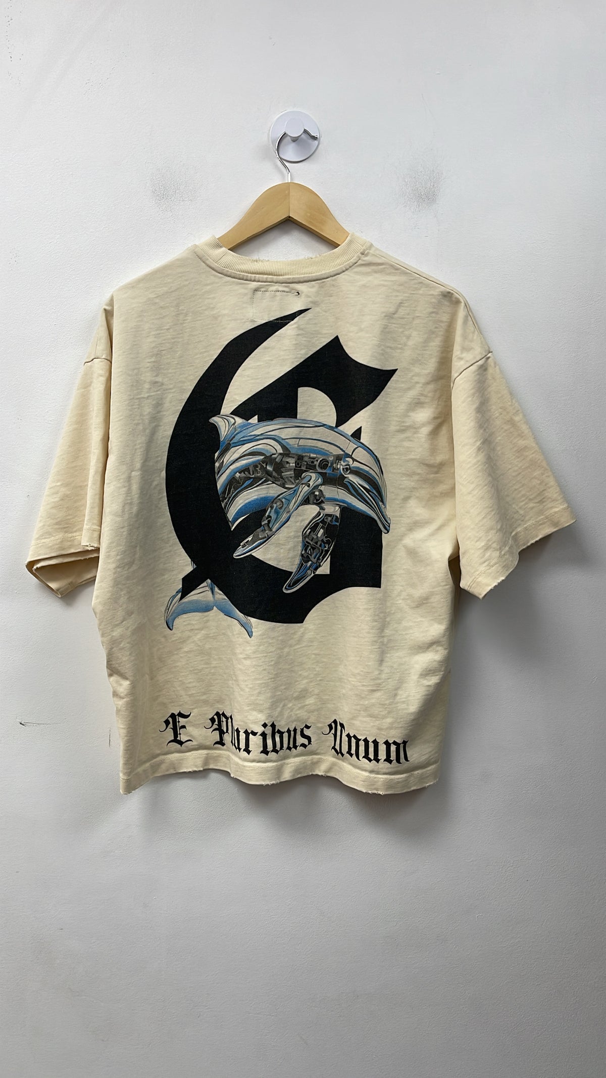 Godspeed Cream I Love GS Dolphin Tee