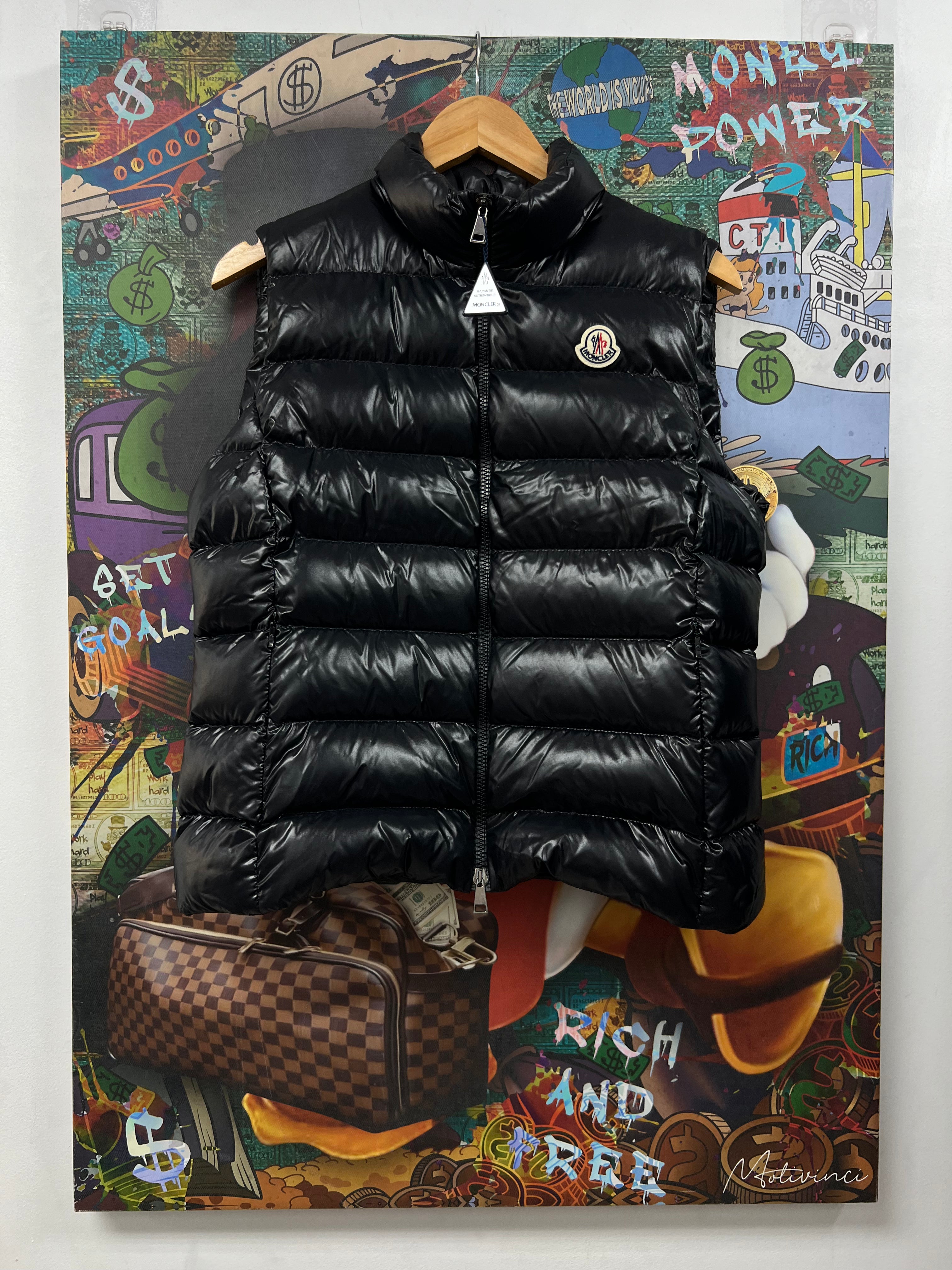 Moncler Black Tibb (Women's) Puffer Vest