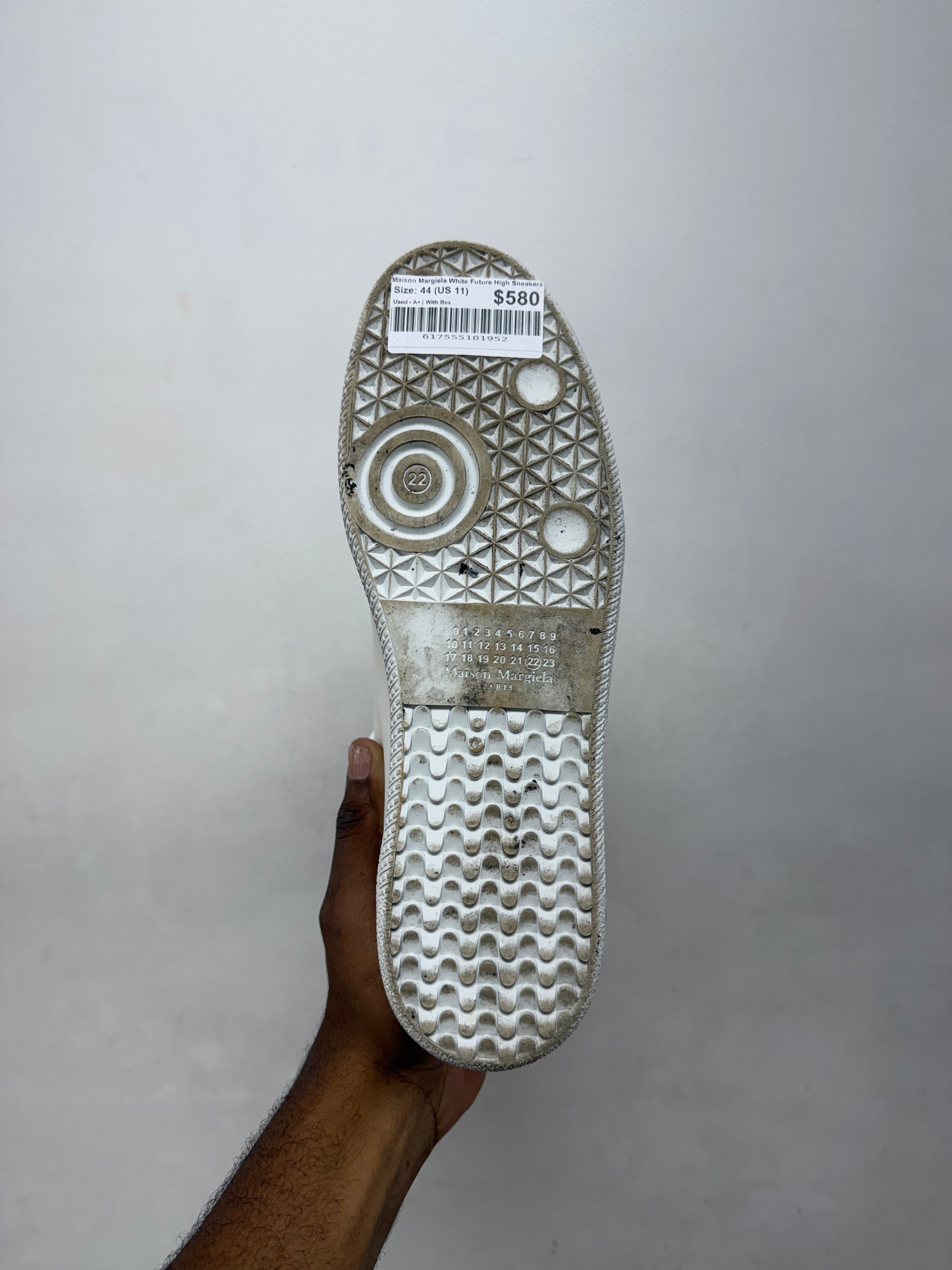 Maison Margiela White Future High Sneakers