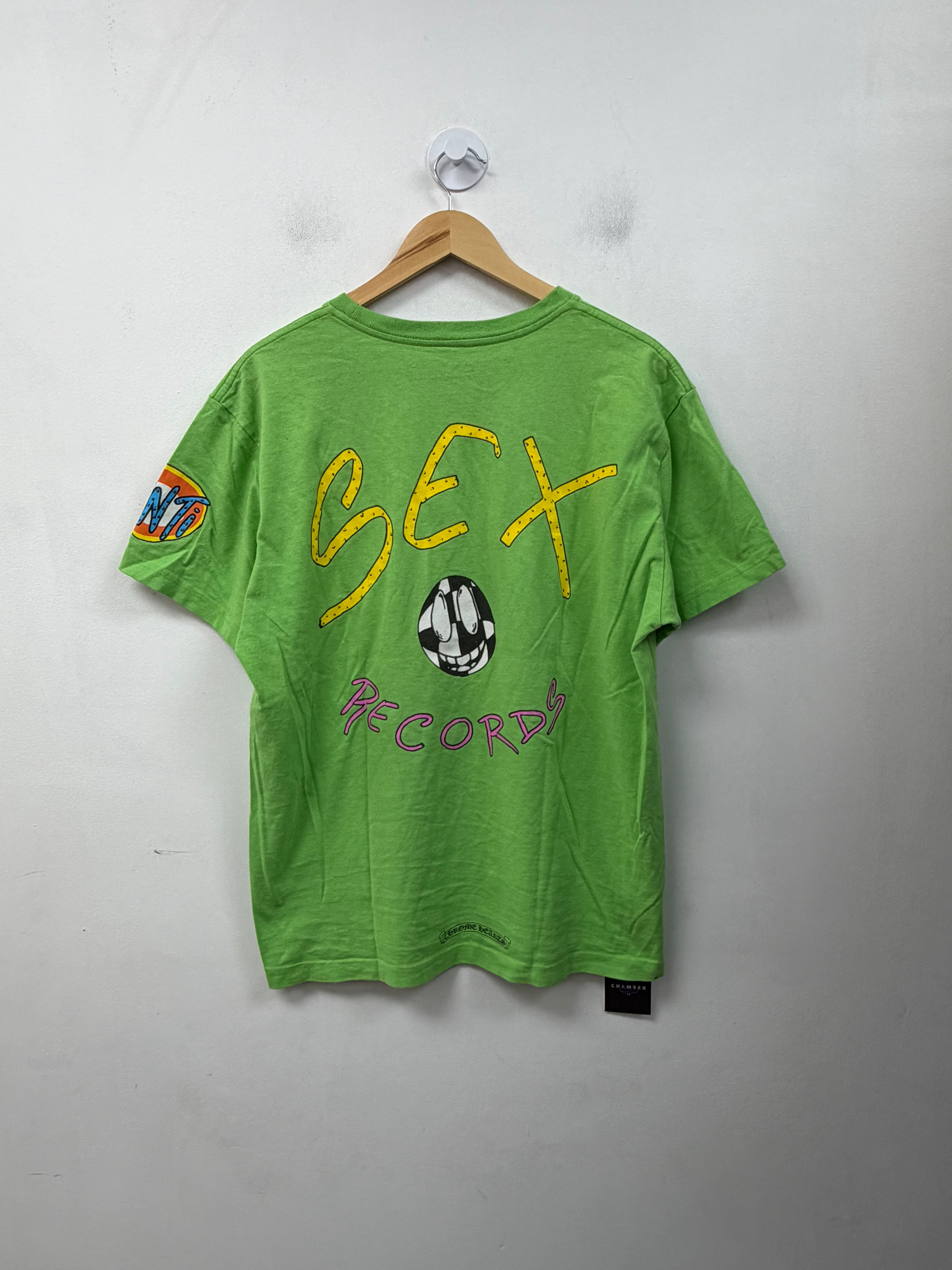Chrome Hearts Matty Boy Green Sex Records Tee