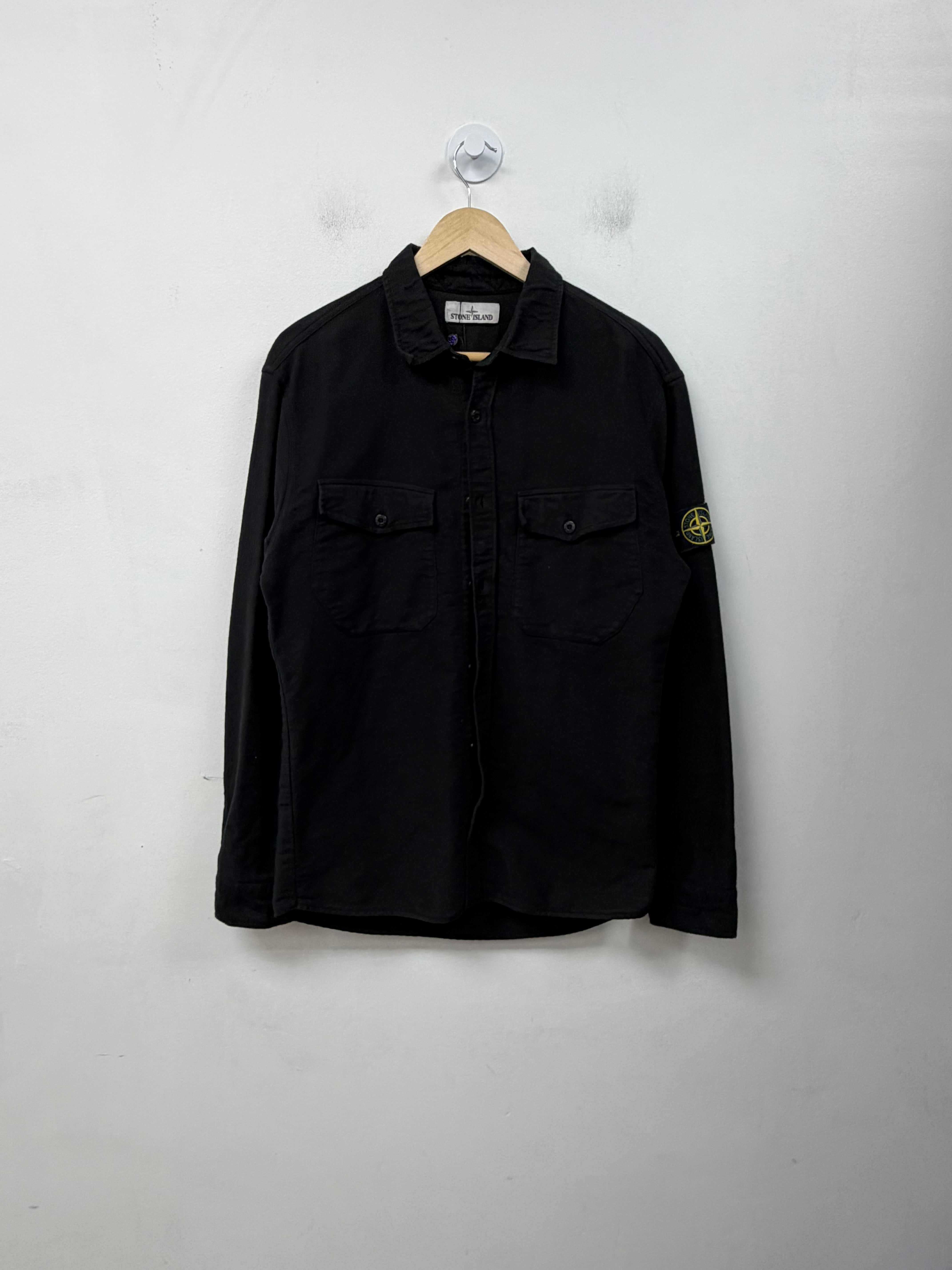 Stone Island Black Button Up Shirt