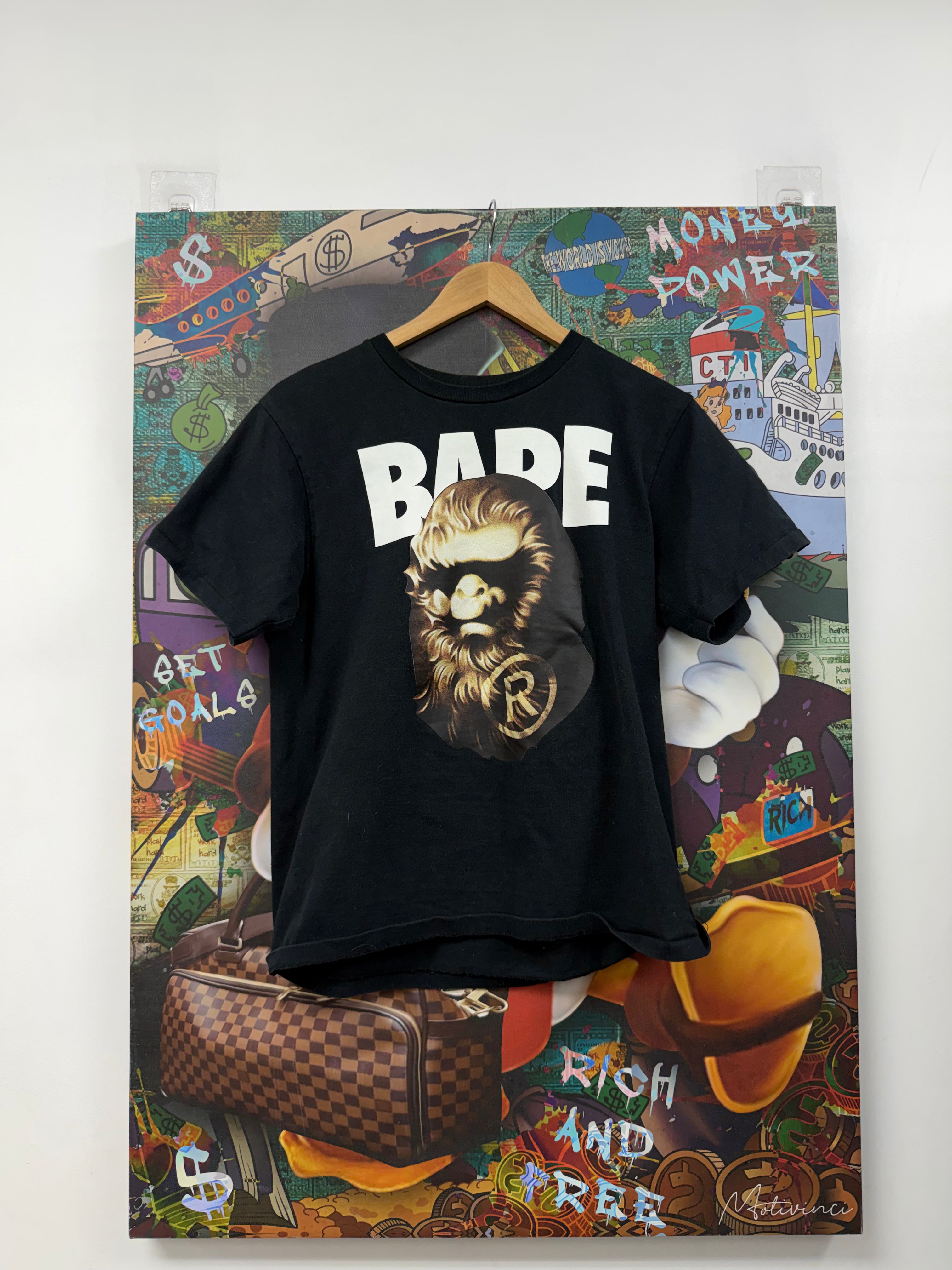 BAPE Black Head Tee