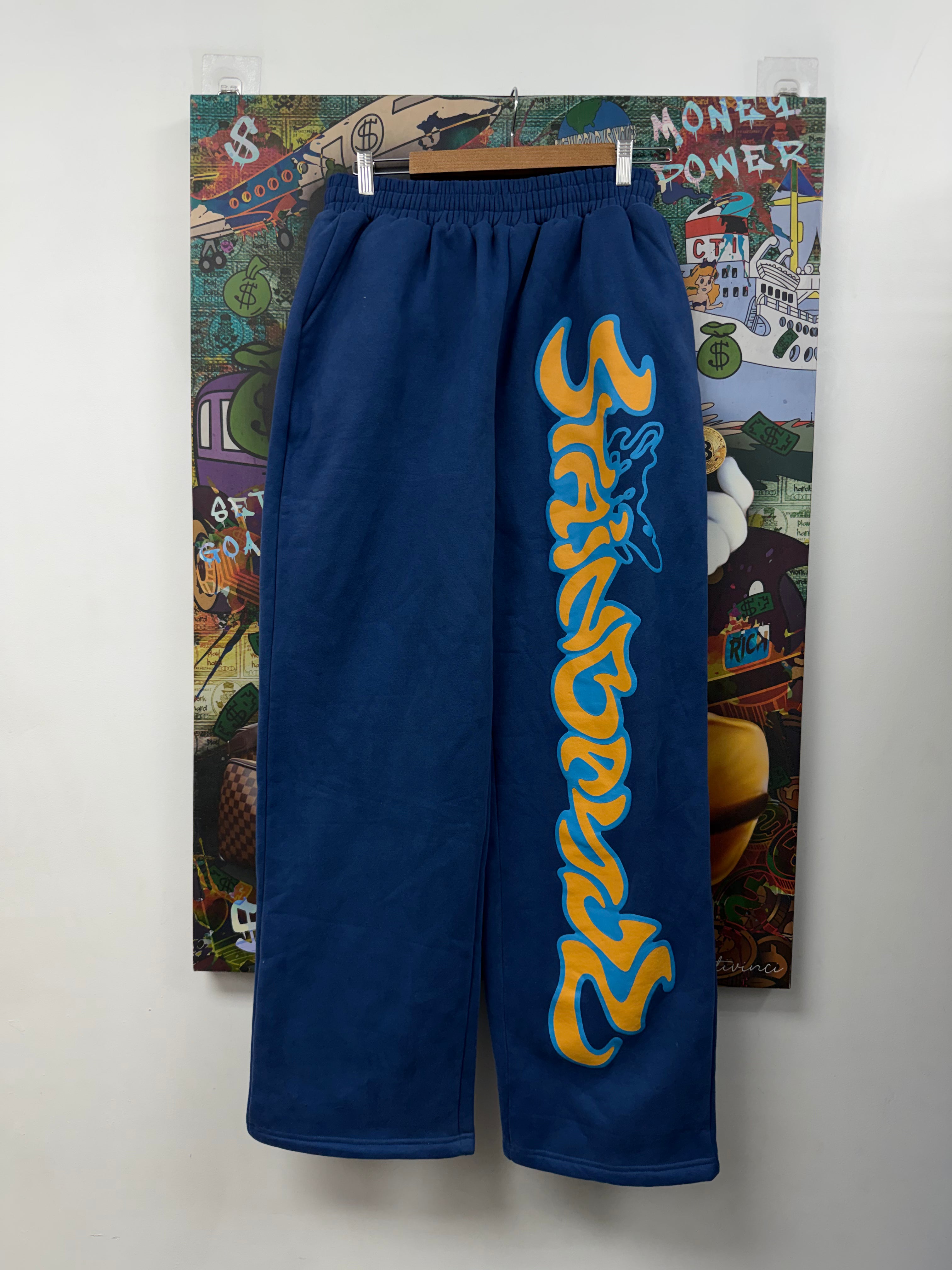 SB Studios Navy Yellow Sweats