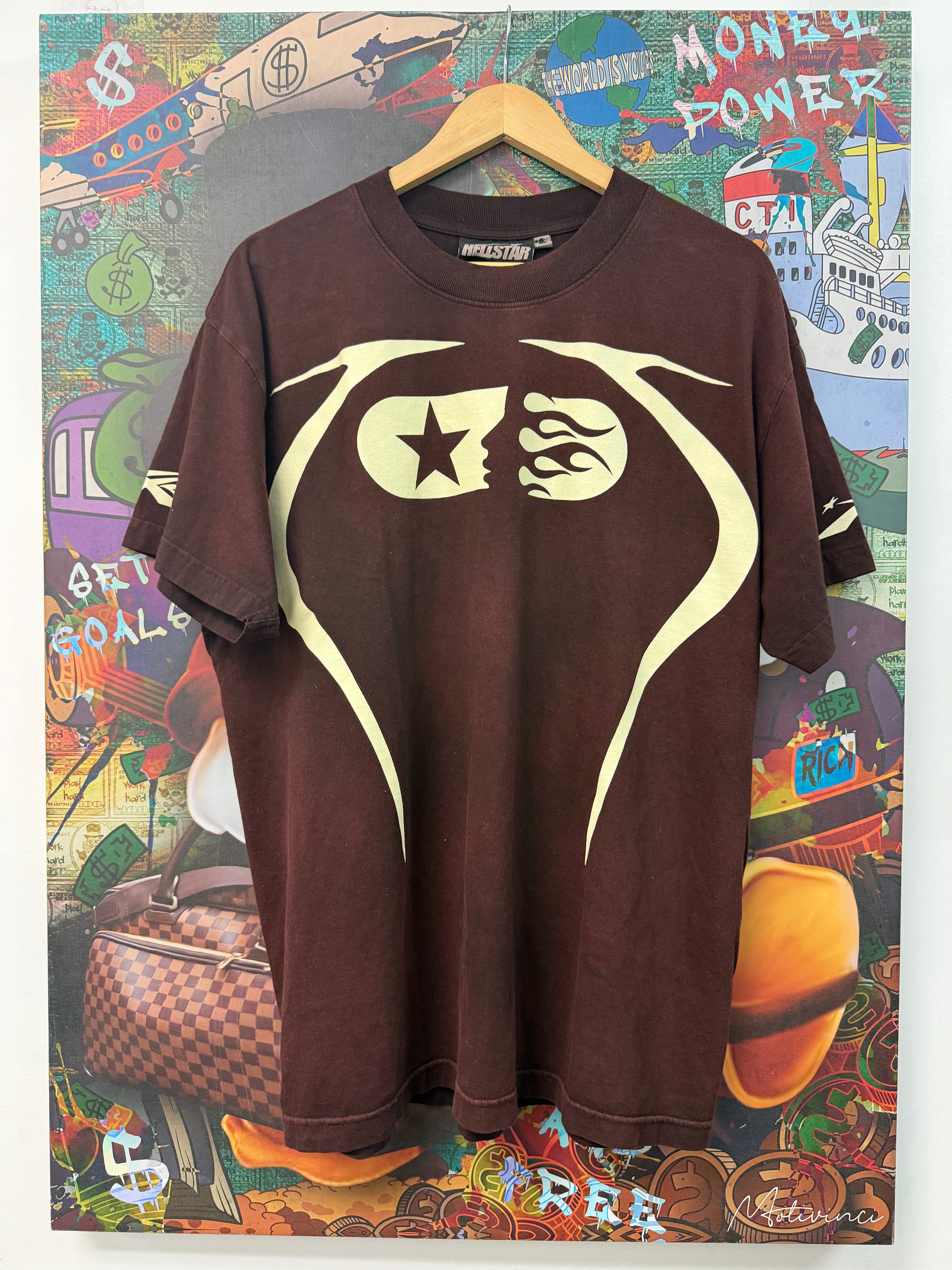 Hellstar Brown 7on 7 Tee