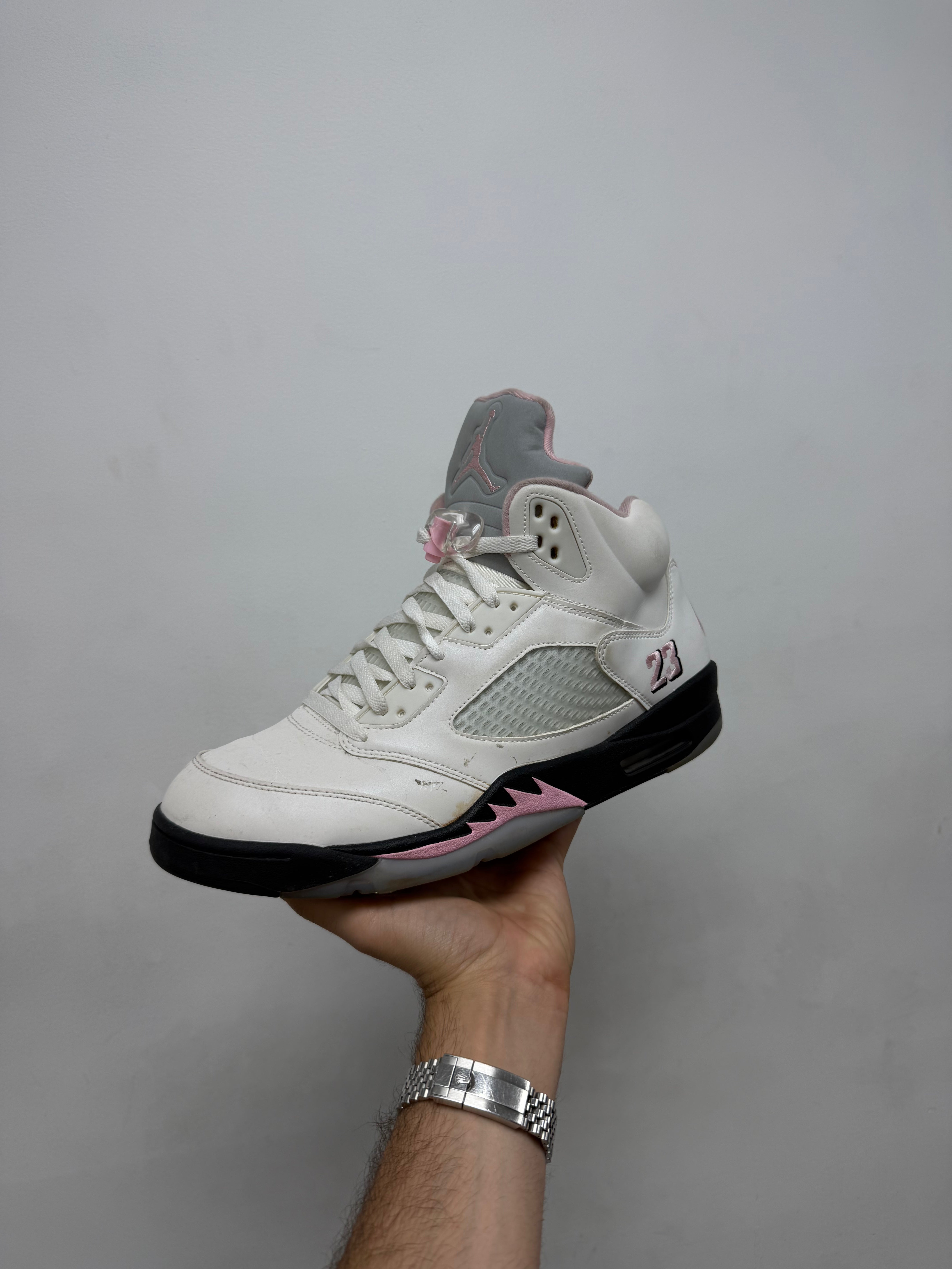 Nike Jordan 5 Medium Soft Pink Sneakers