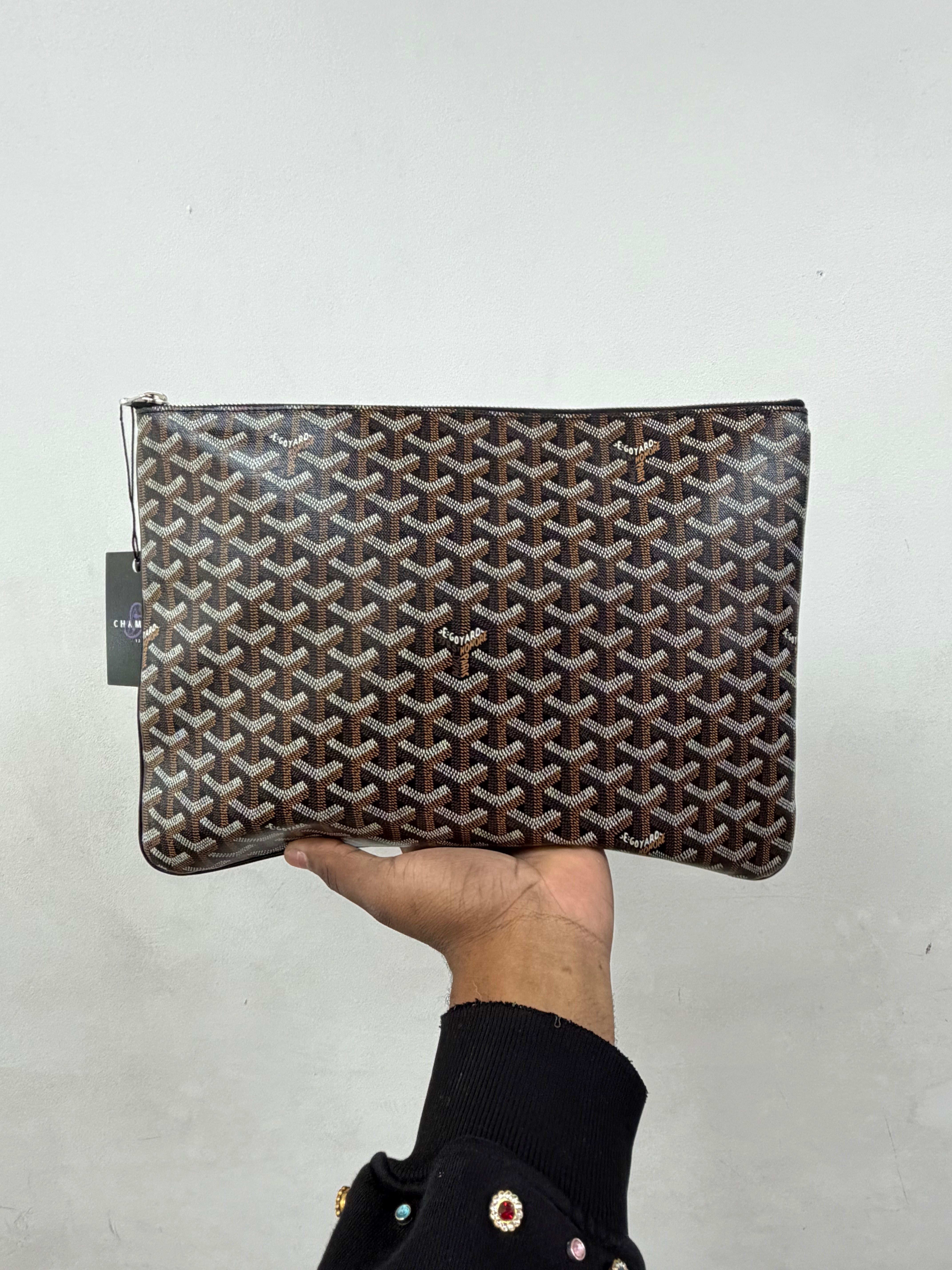 Goyard Black Senat Bag