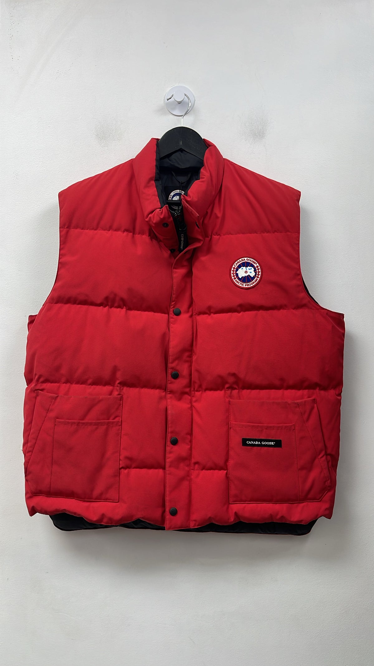 Canada Goose Red Puffer Vest