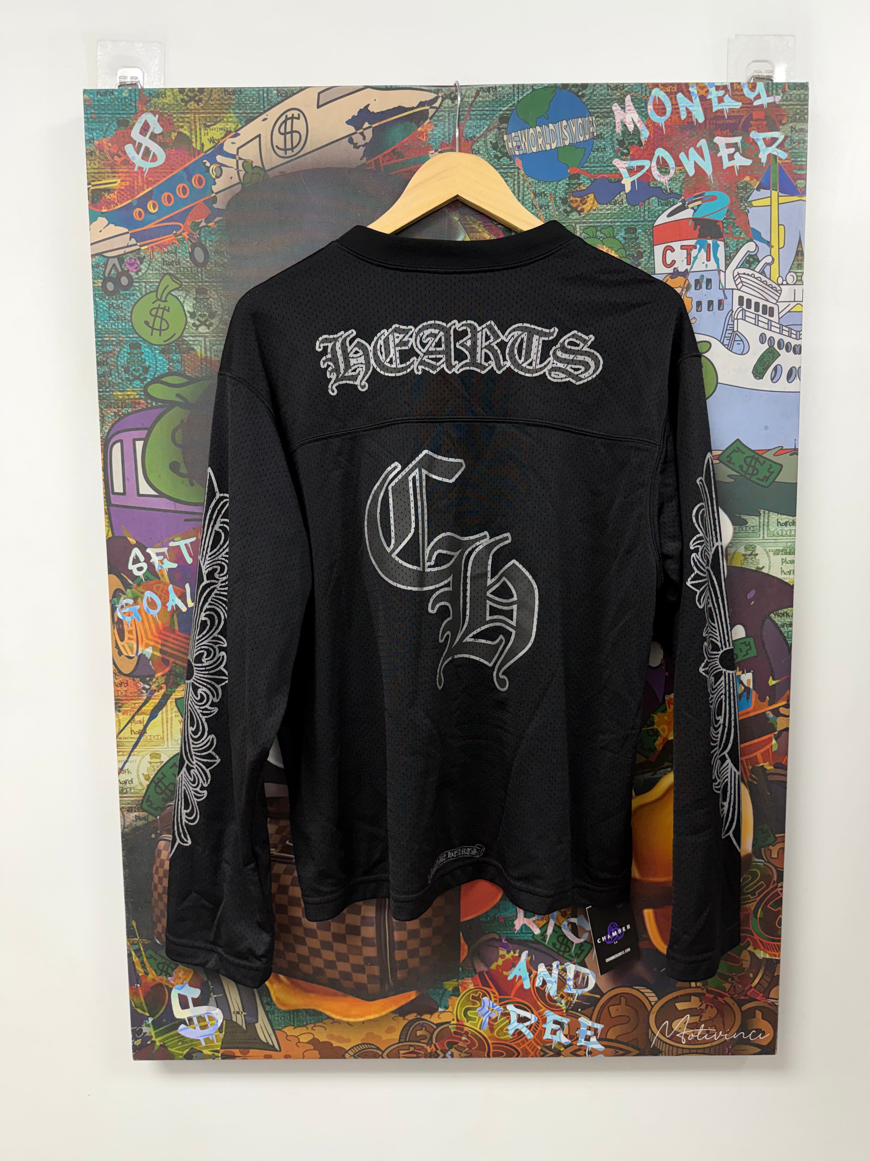 Chrome Hearts Black Long Sleeve Jersey