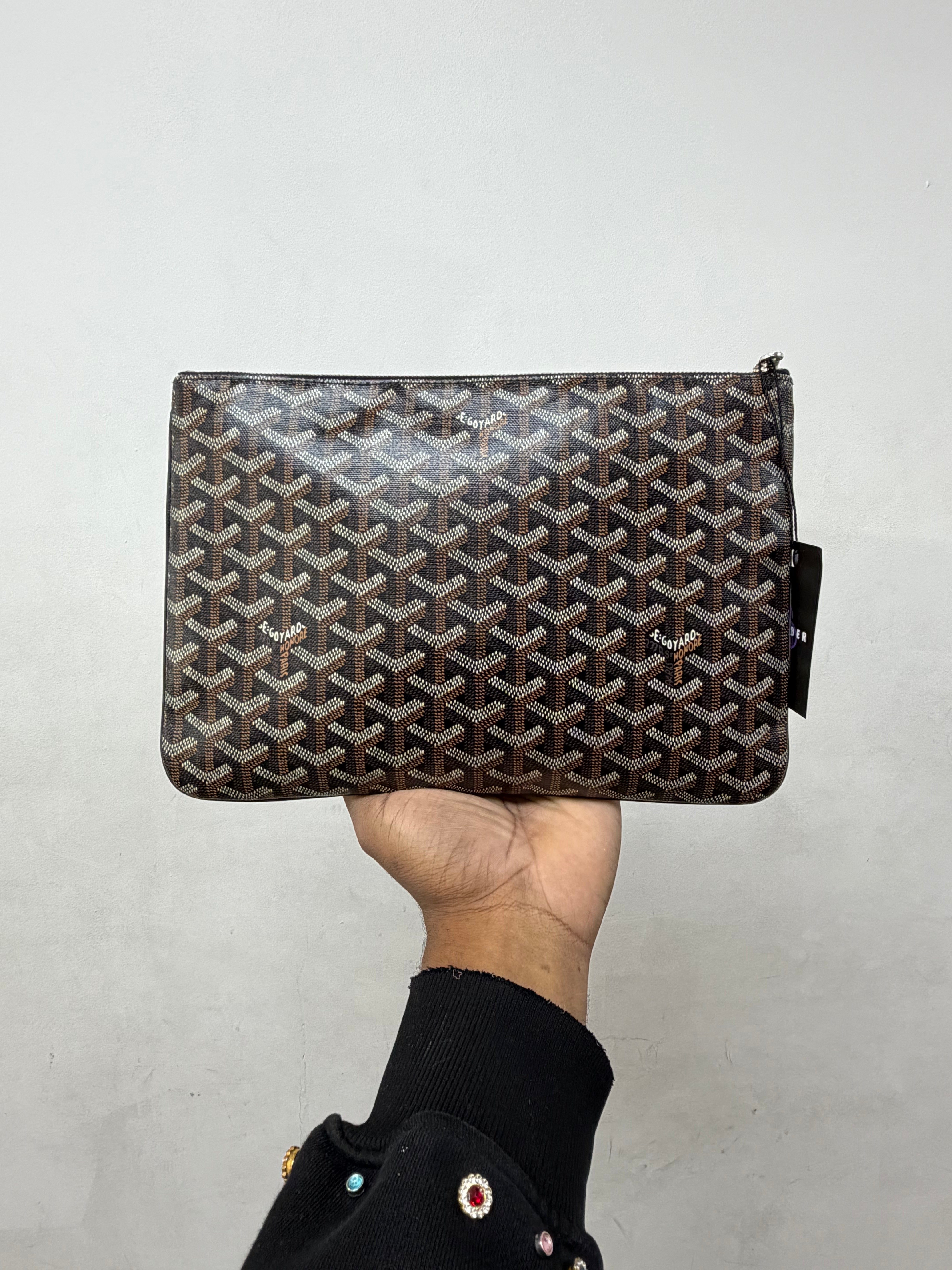 Goyard Black Senat Bag