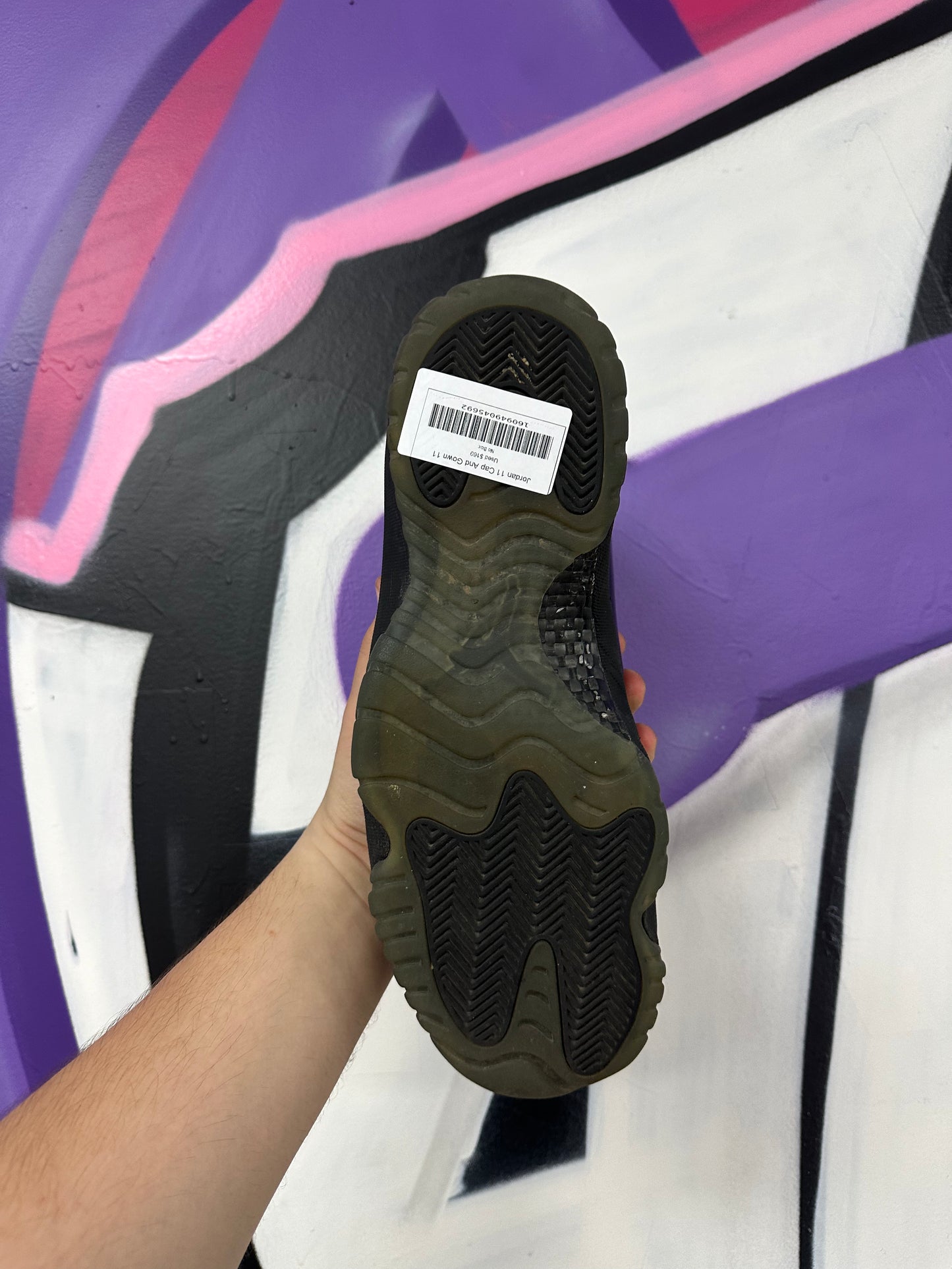 Jordan 11 Cap And Gown Used No Box
