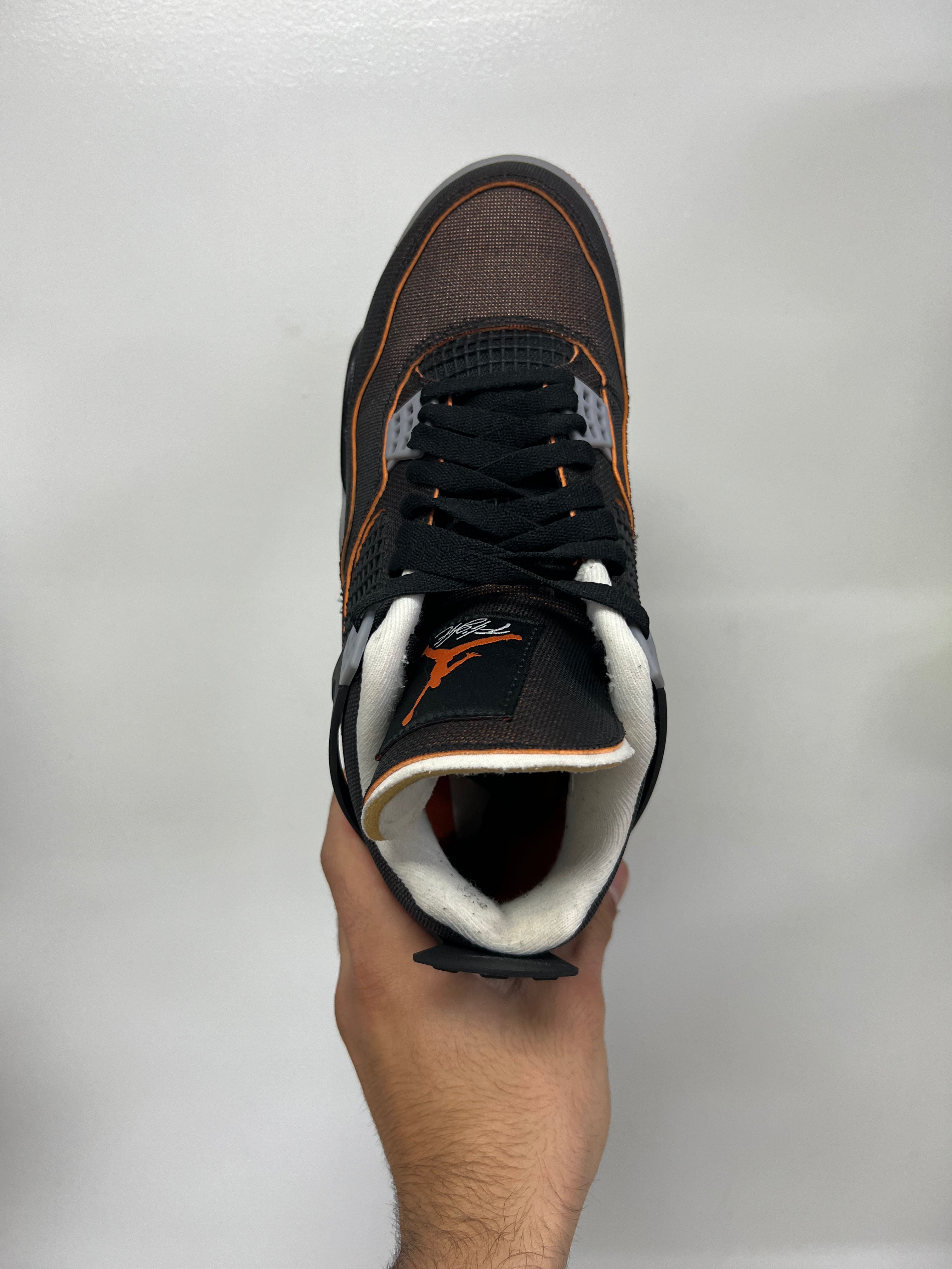 Jordan 4 'Star Fish' Black Sneakersm (Kid's)