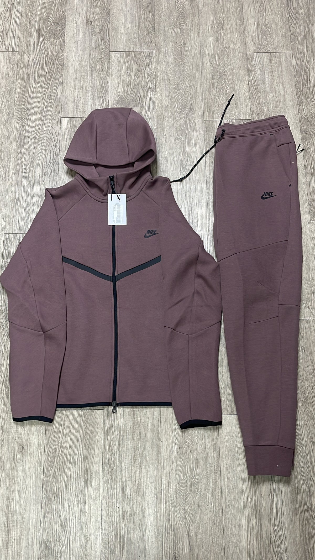 Nike Brown Tech Sweatsuit