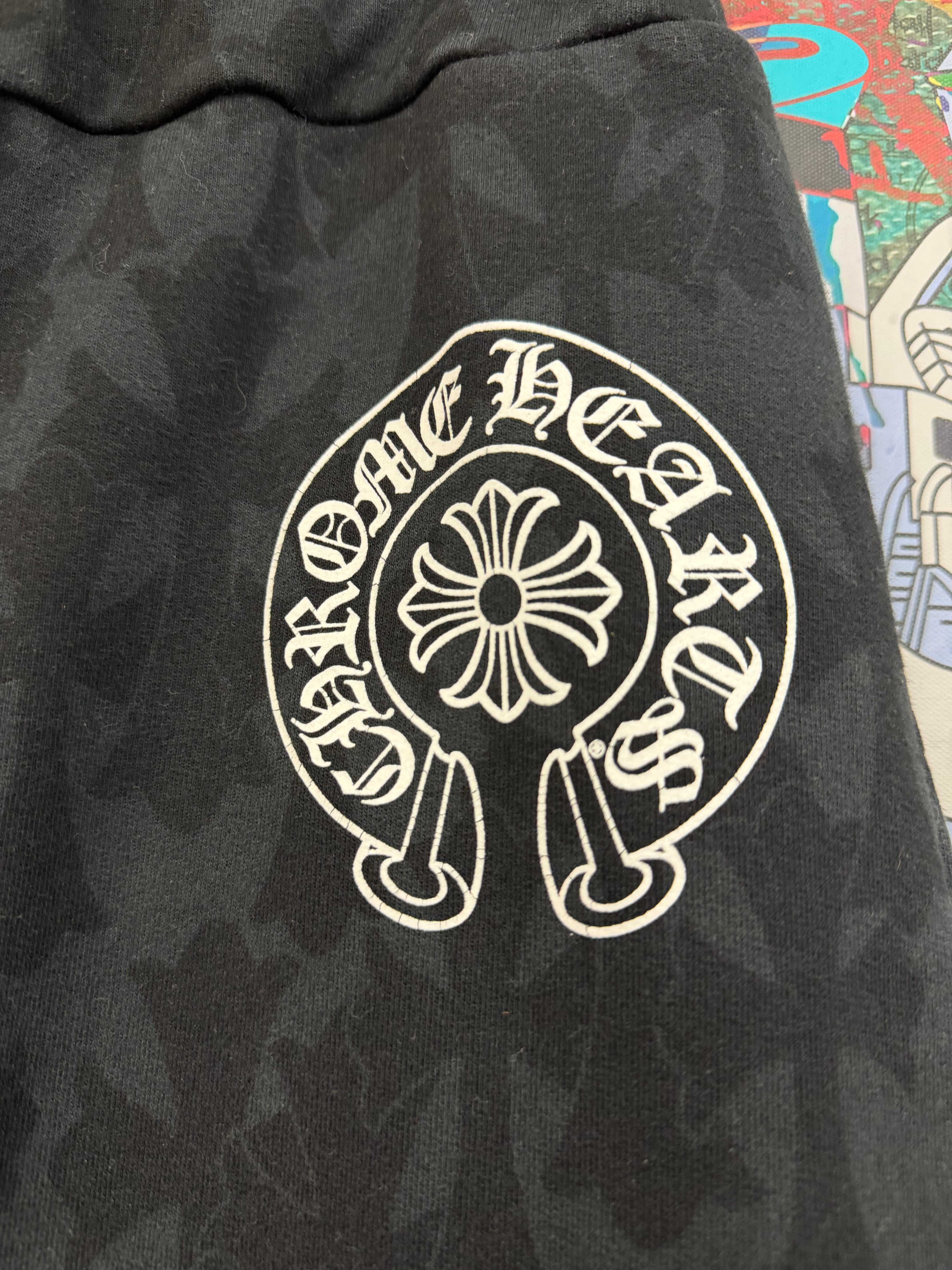 Chrome Hearts Cemetery Mono Black Sweats