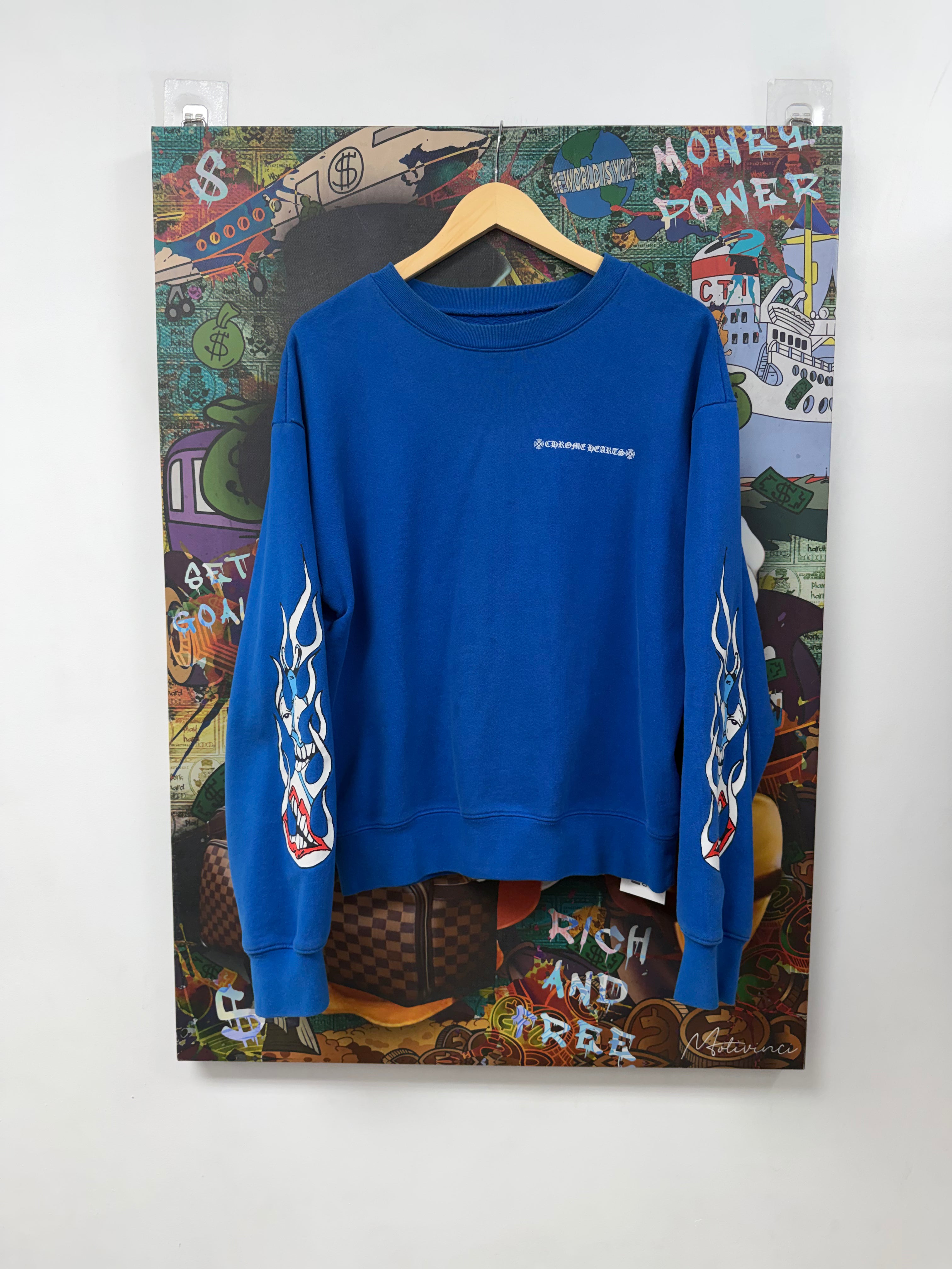 Chrome Hearts Matty Boy Space Crewneck